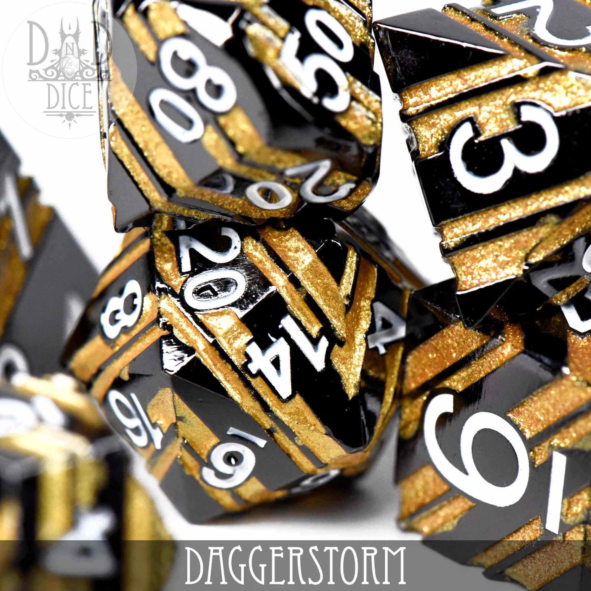 Neo Cairo Metal Dice Set