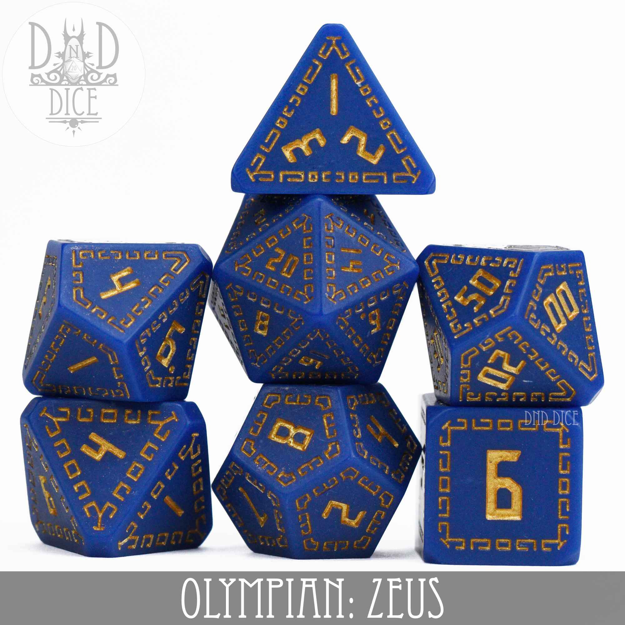 Olympian: Zeus Dice Set