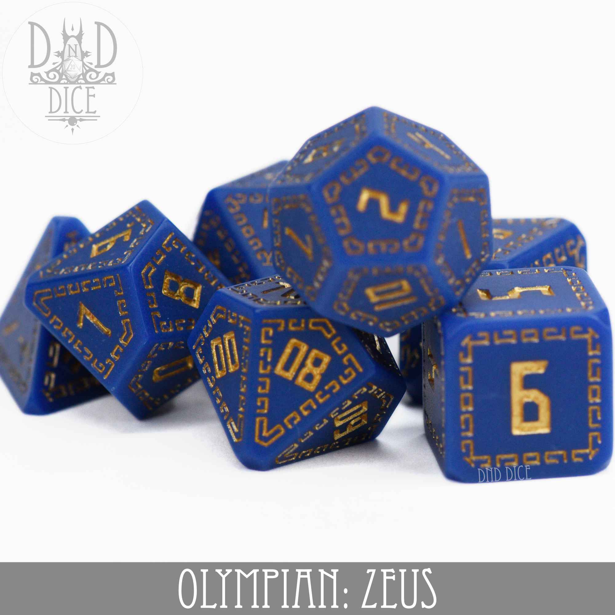 Olympian: Zeus Dice Set