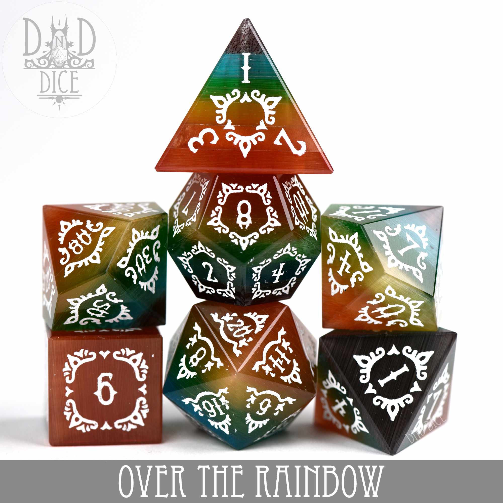 Over the Rainbow Dice Set (Gift Box)