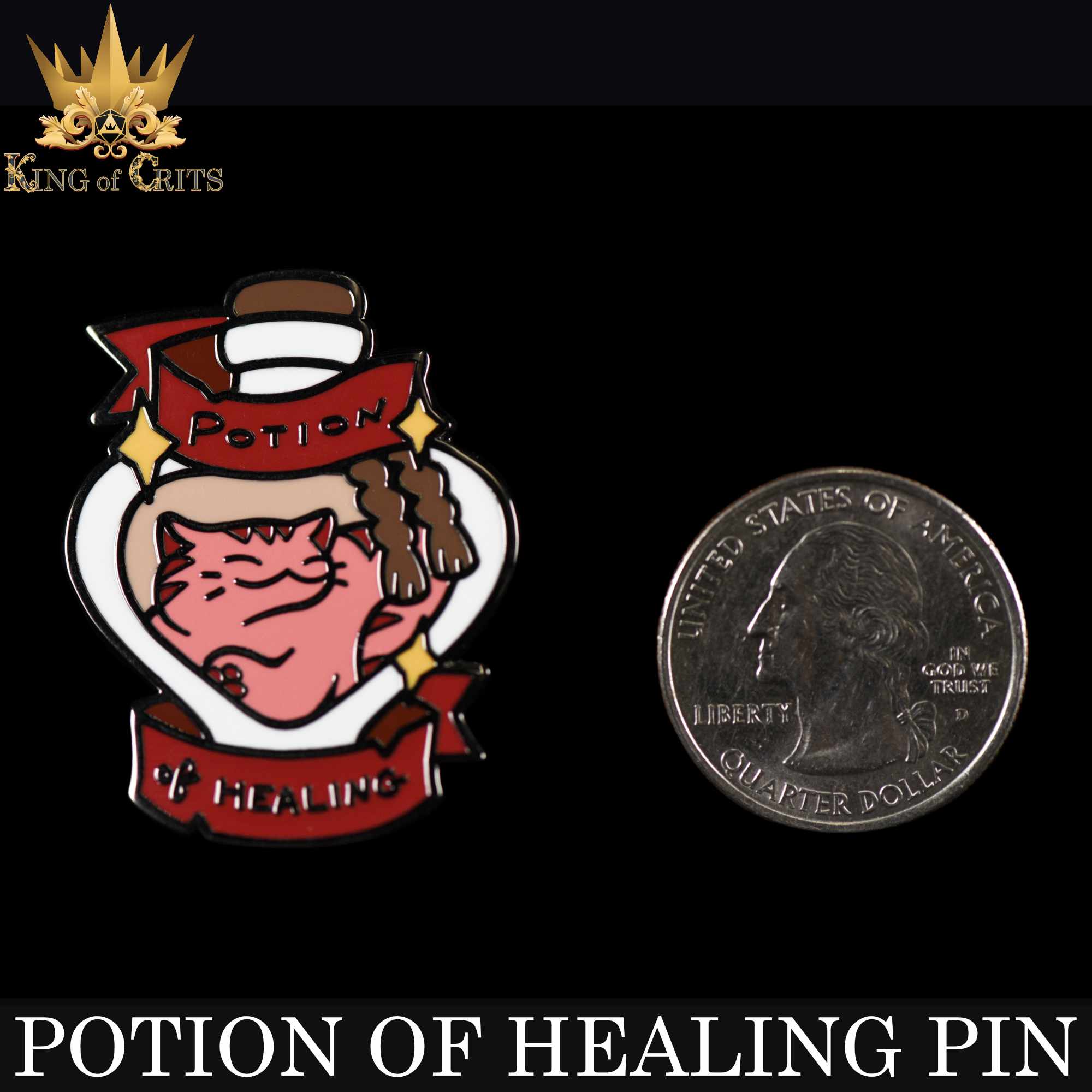 Potion of Healing Enamel Pin