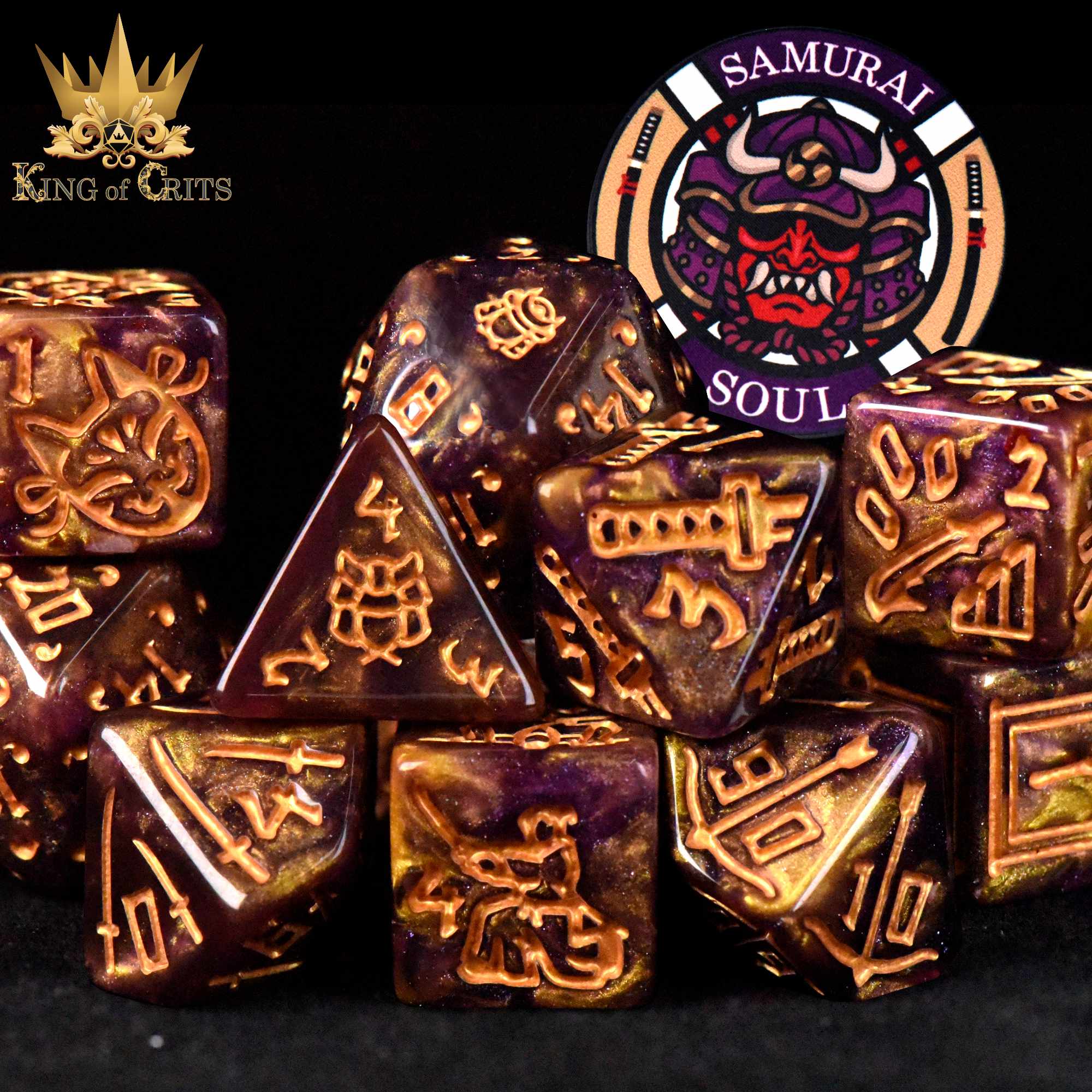 Samurai Soul 11 Dice Set