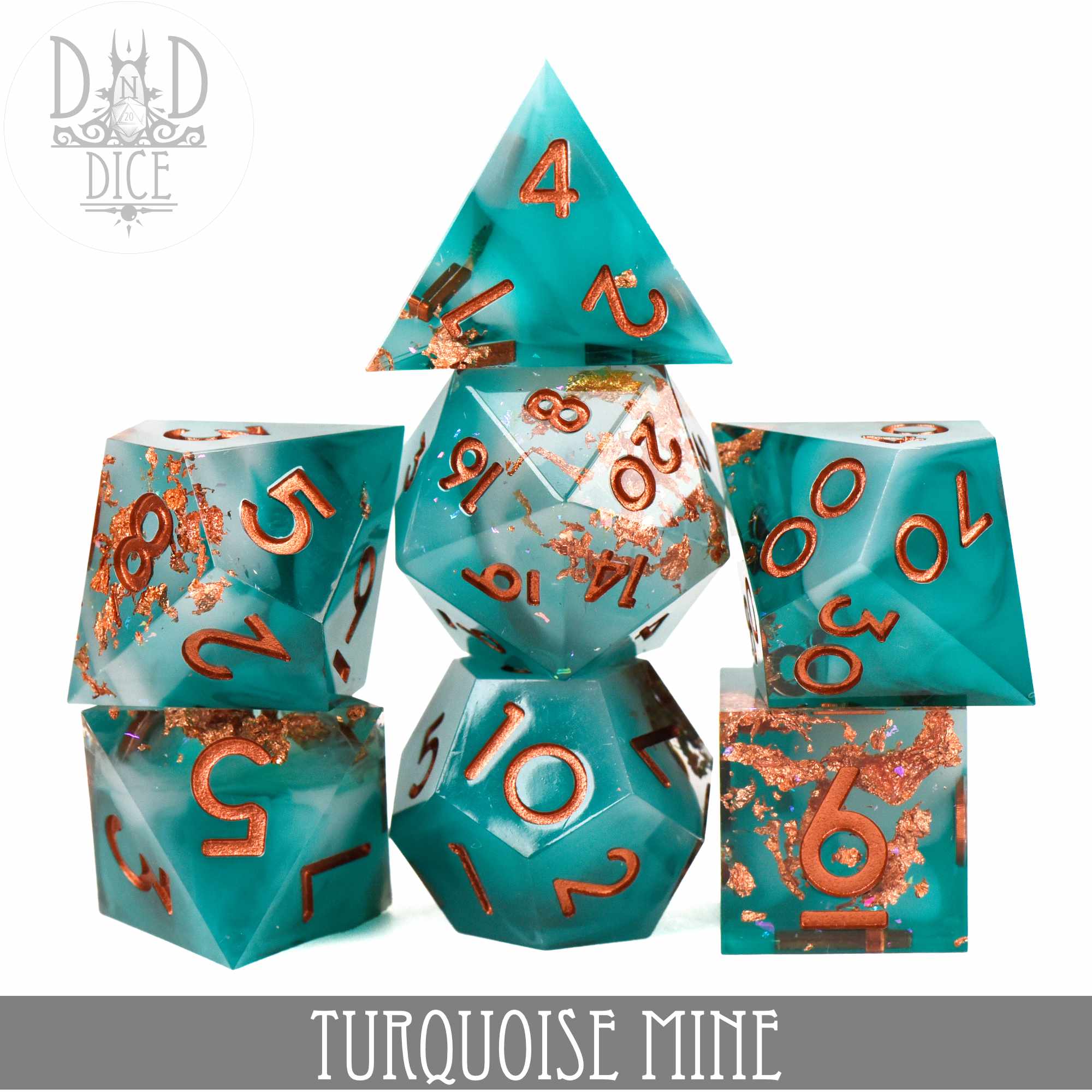 Handmade top Dice Set