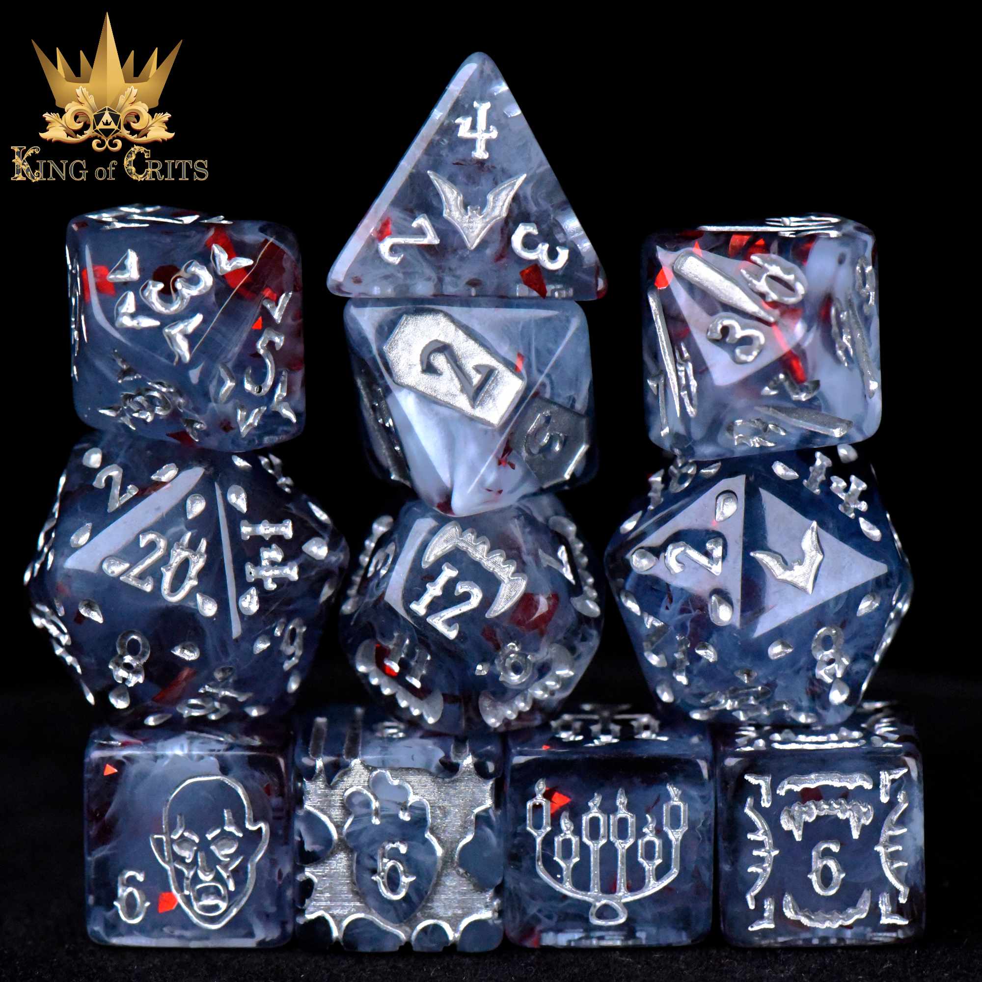 Vampiric Bloodline 11 Dice Set
