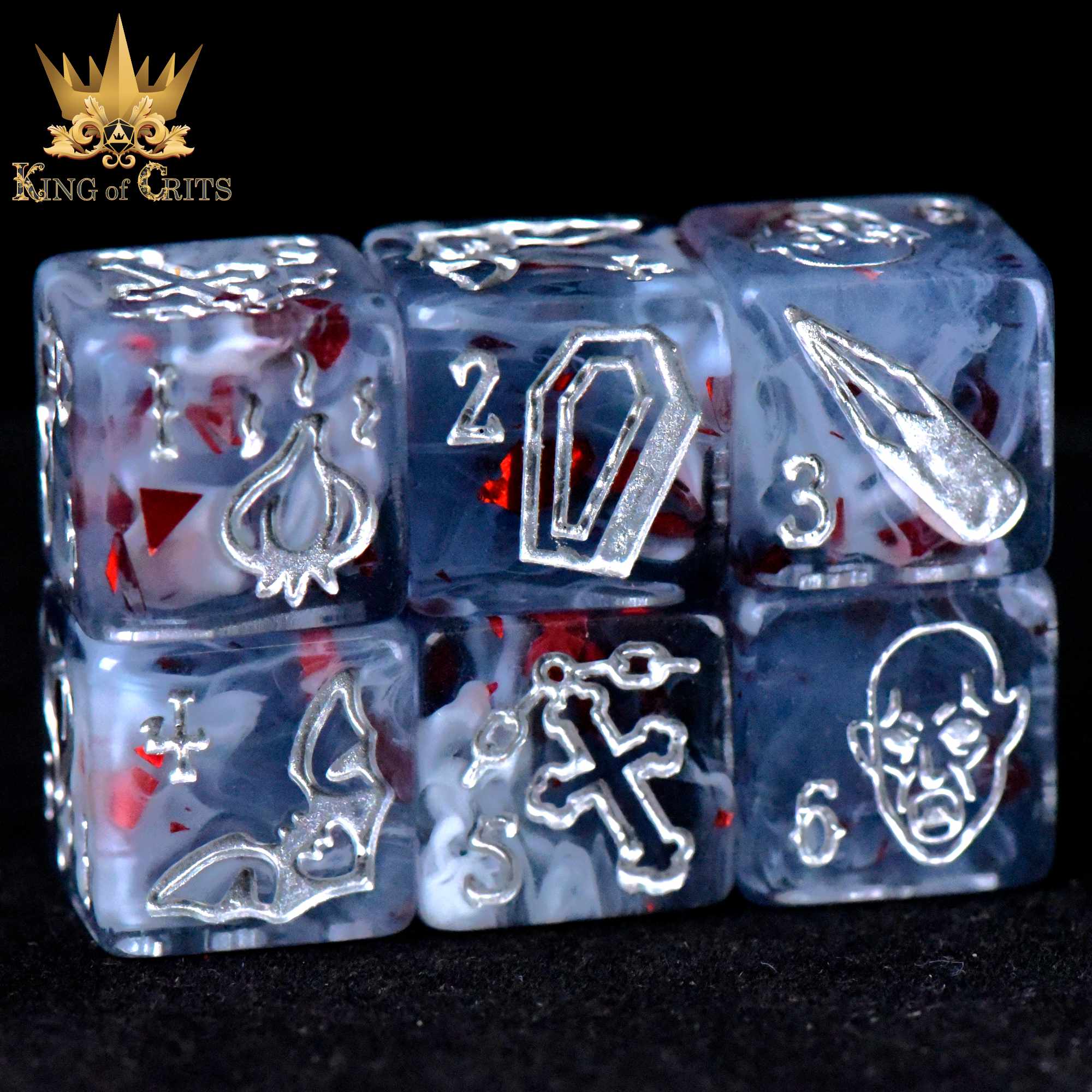 Vampiric Bloodline 11 Dice Set