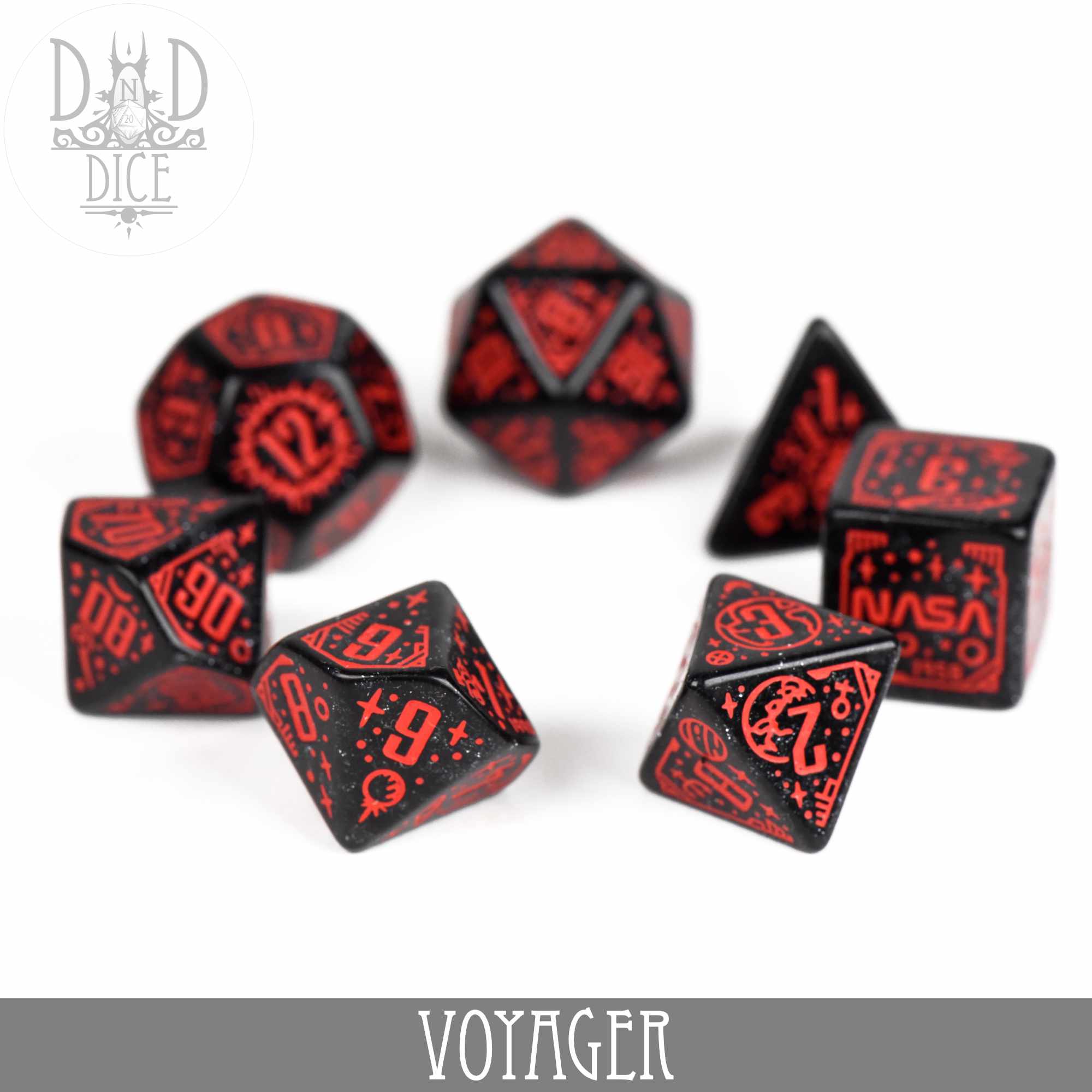 Space Dice Set: Voyager