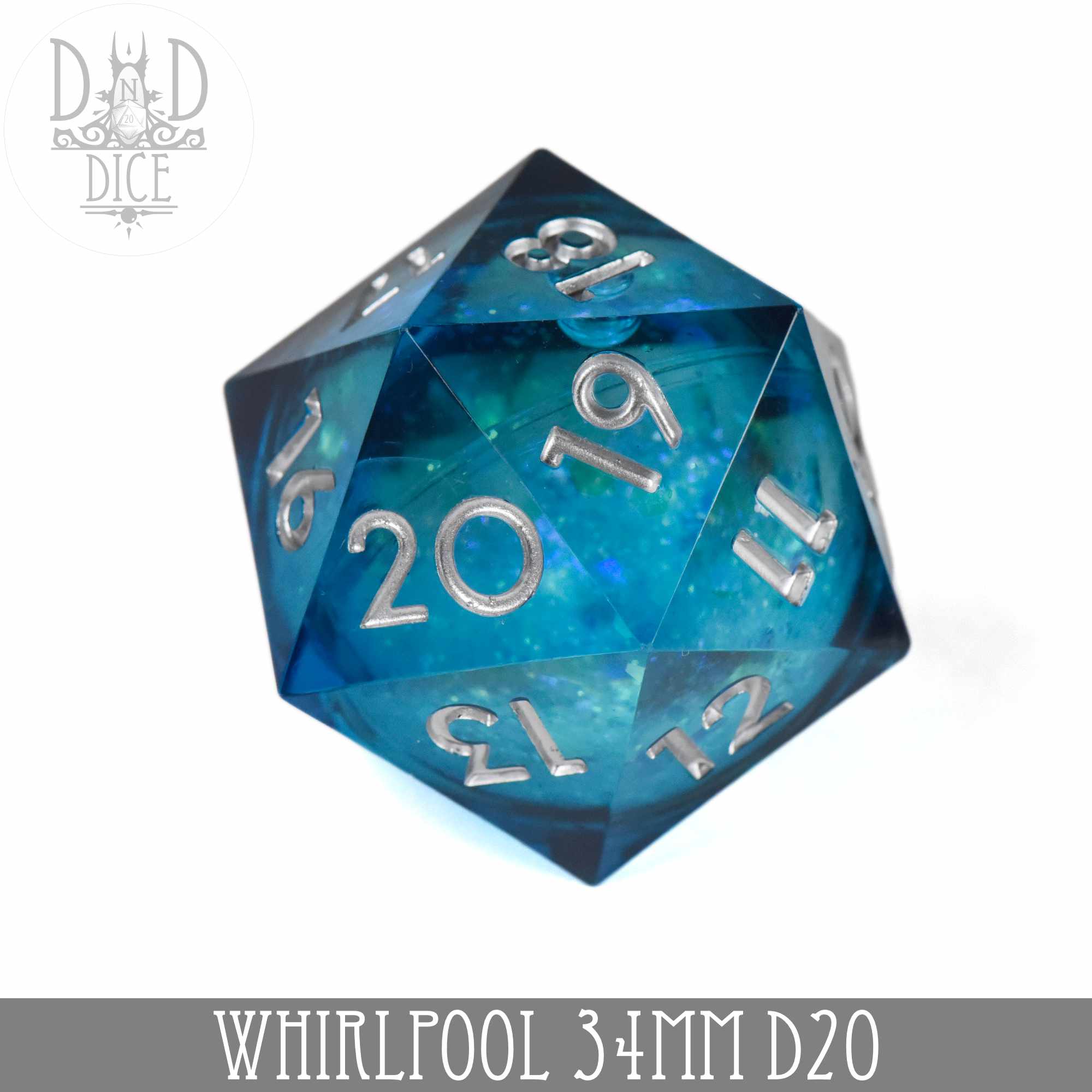34mm D20 - Whirlpool (Liquid Core Countdown)