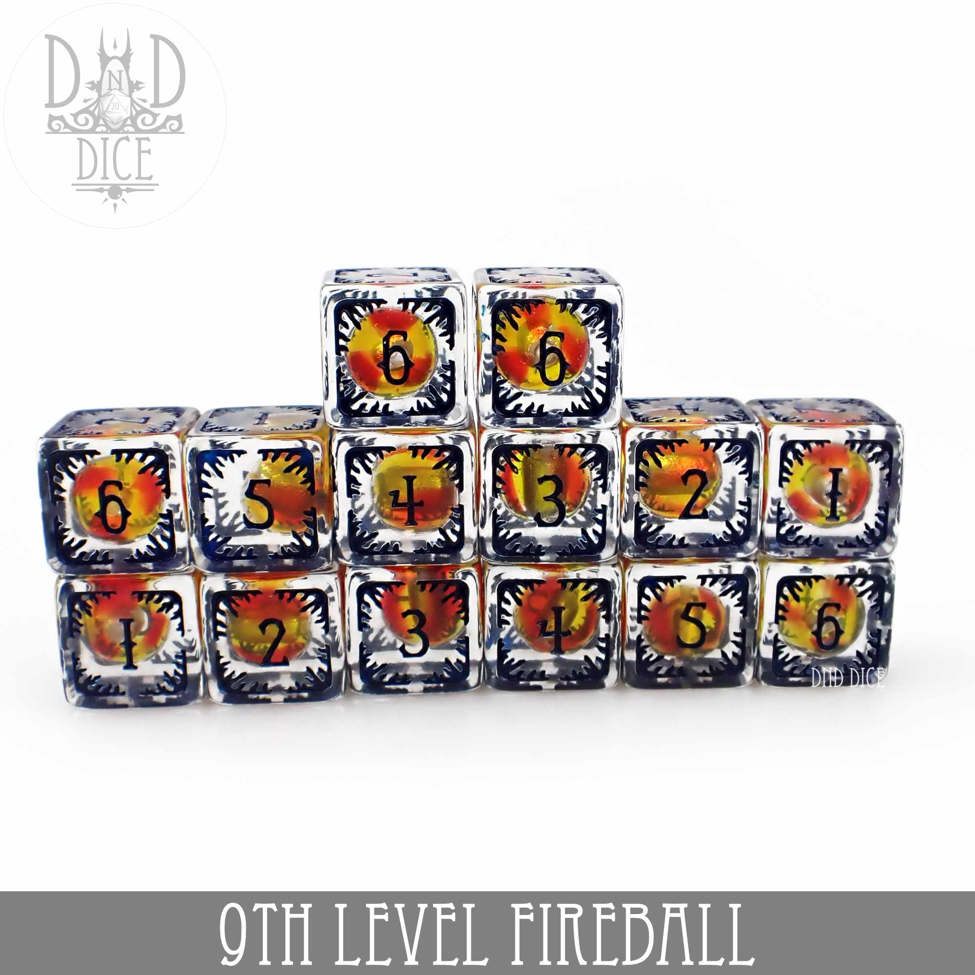 9th Level Fireball 14 Dice Set