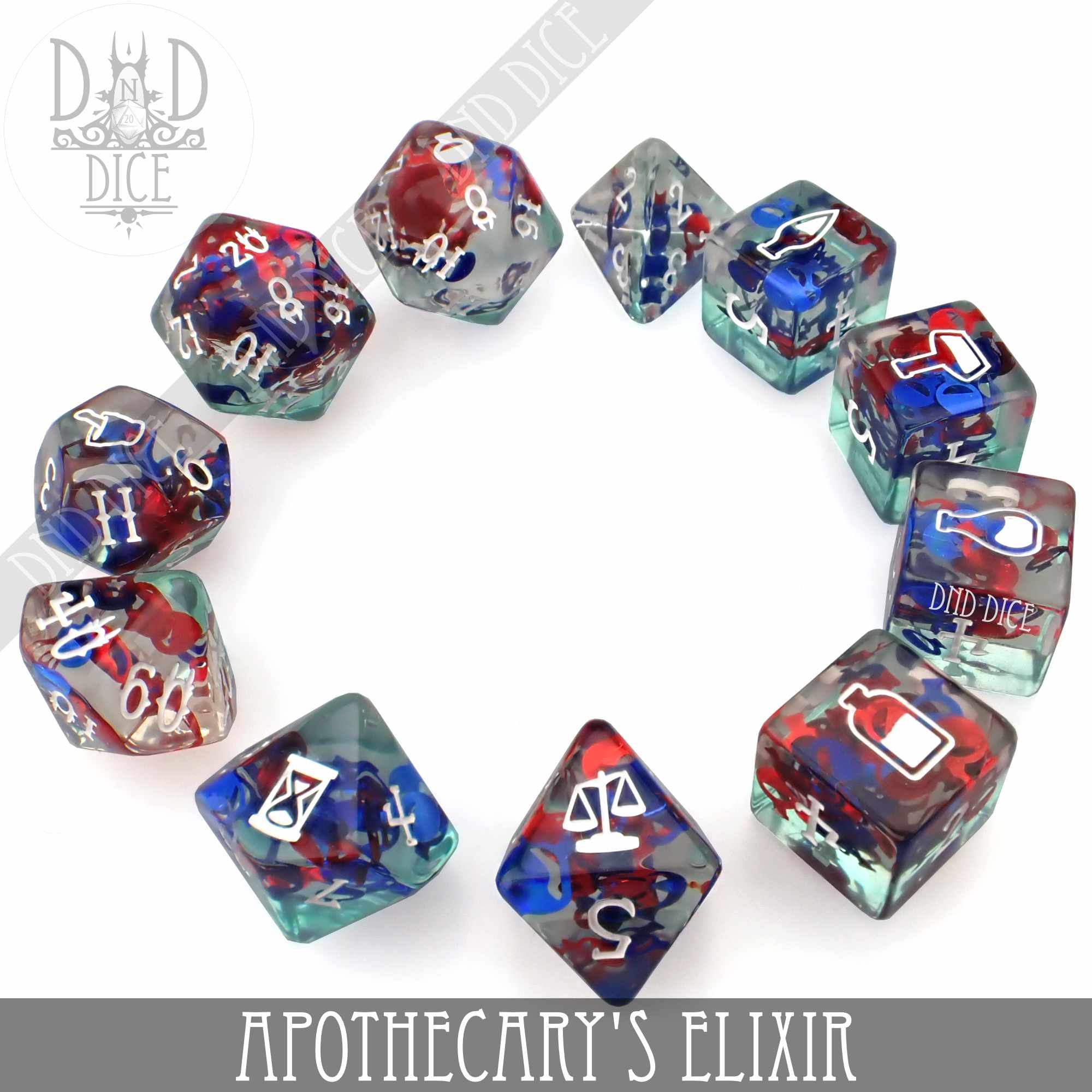 Apothecary's Elixir 11 Dice Set