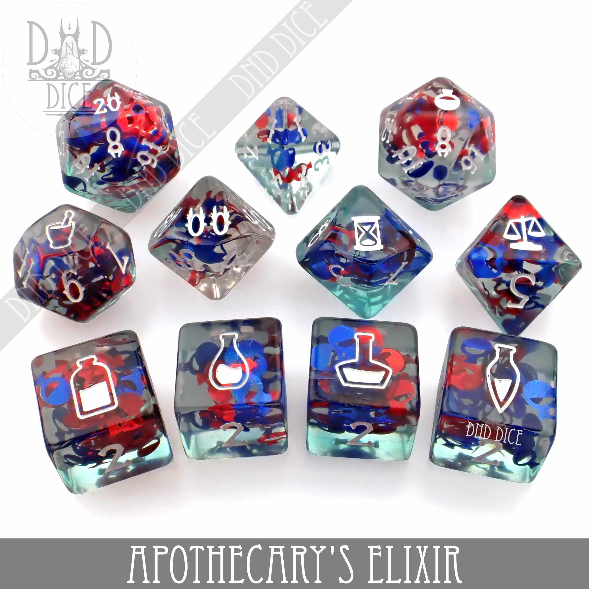 Apothecary's Elixir 11 Dice Set