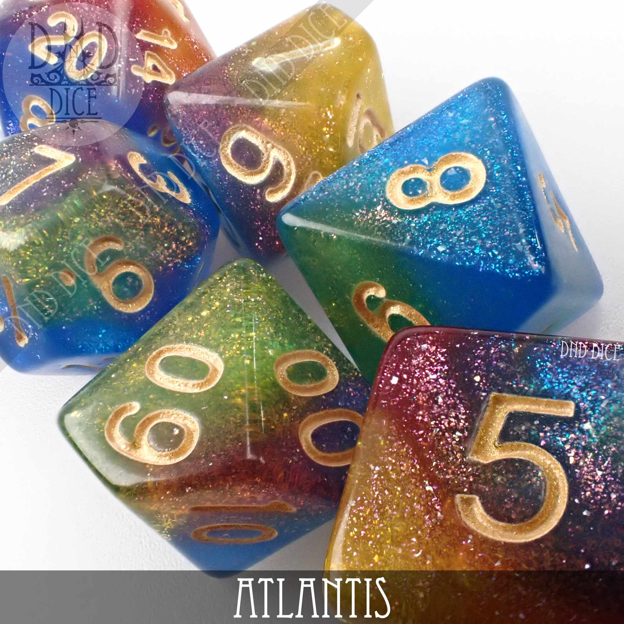 Atlantis Dice Set