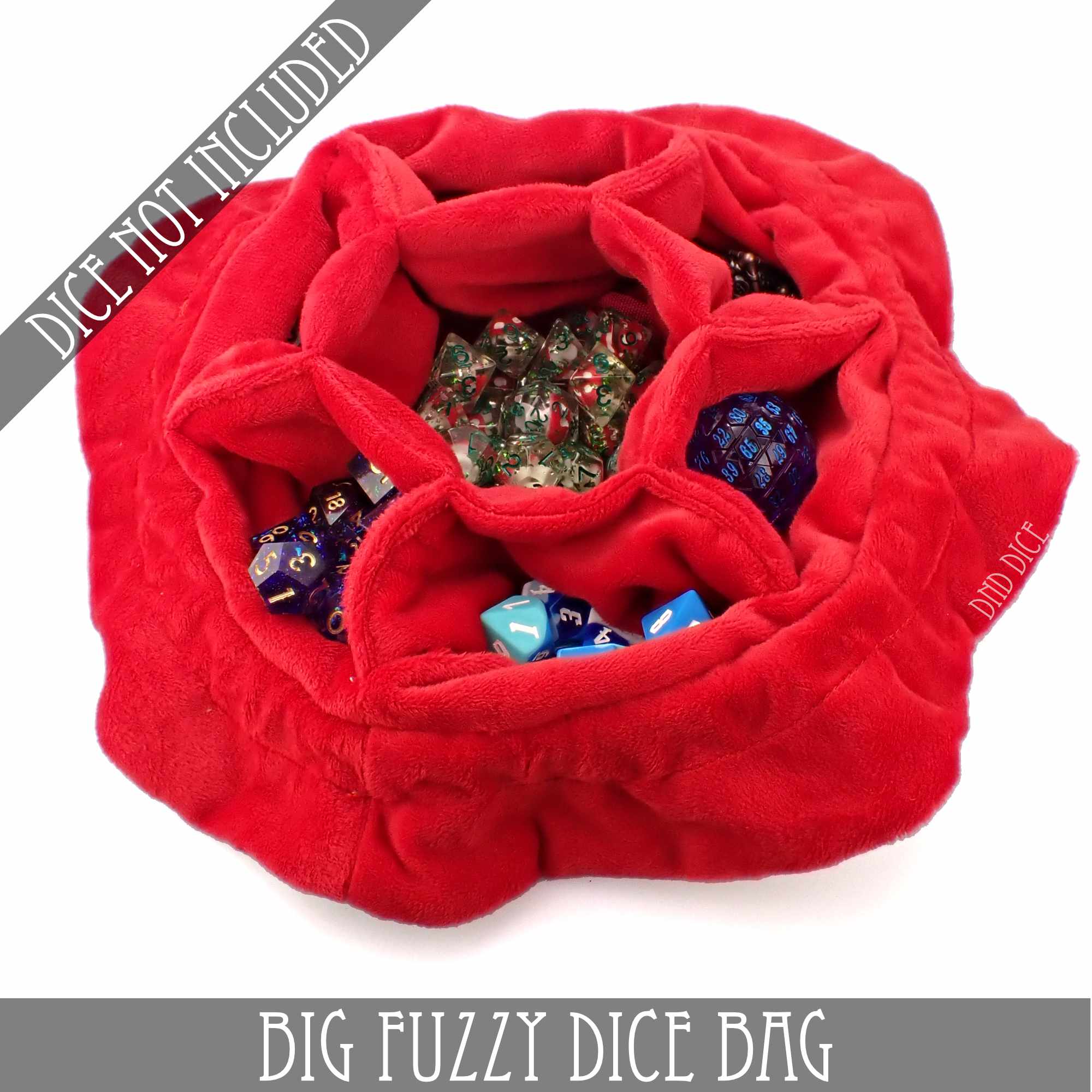 Big Fuzzy Dice Bag ( 6 Colors )