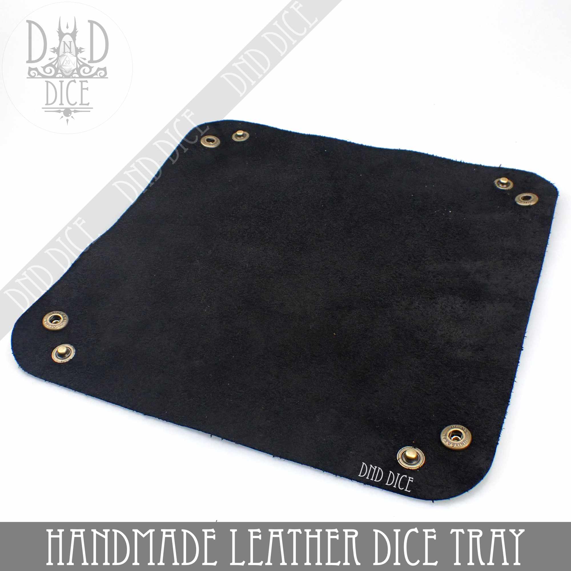 Italian Leather Dice Tray (Handmade)