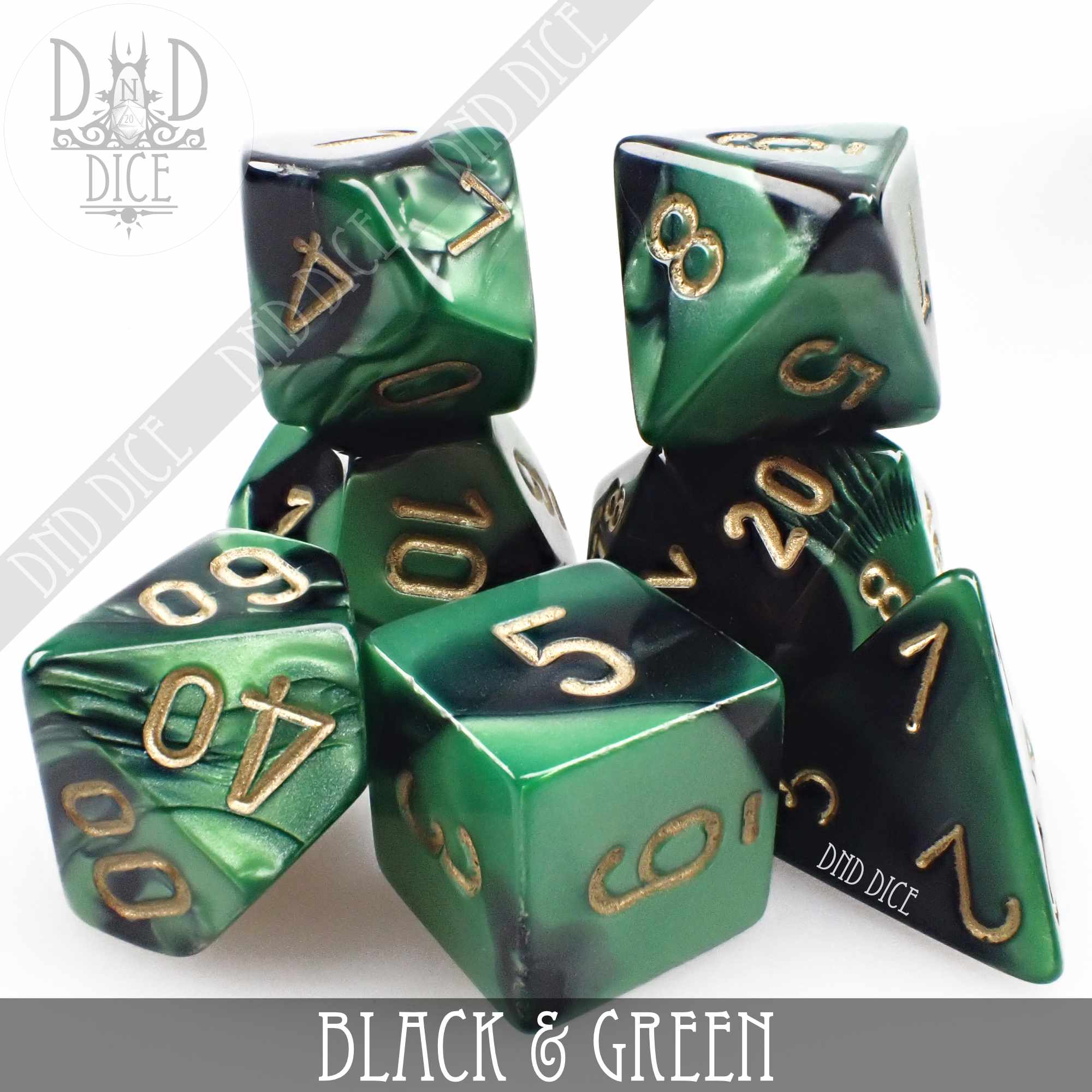 Black & Green Build Your Own Set