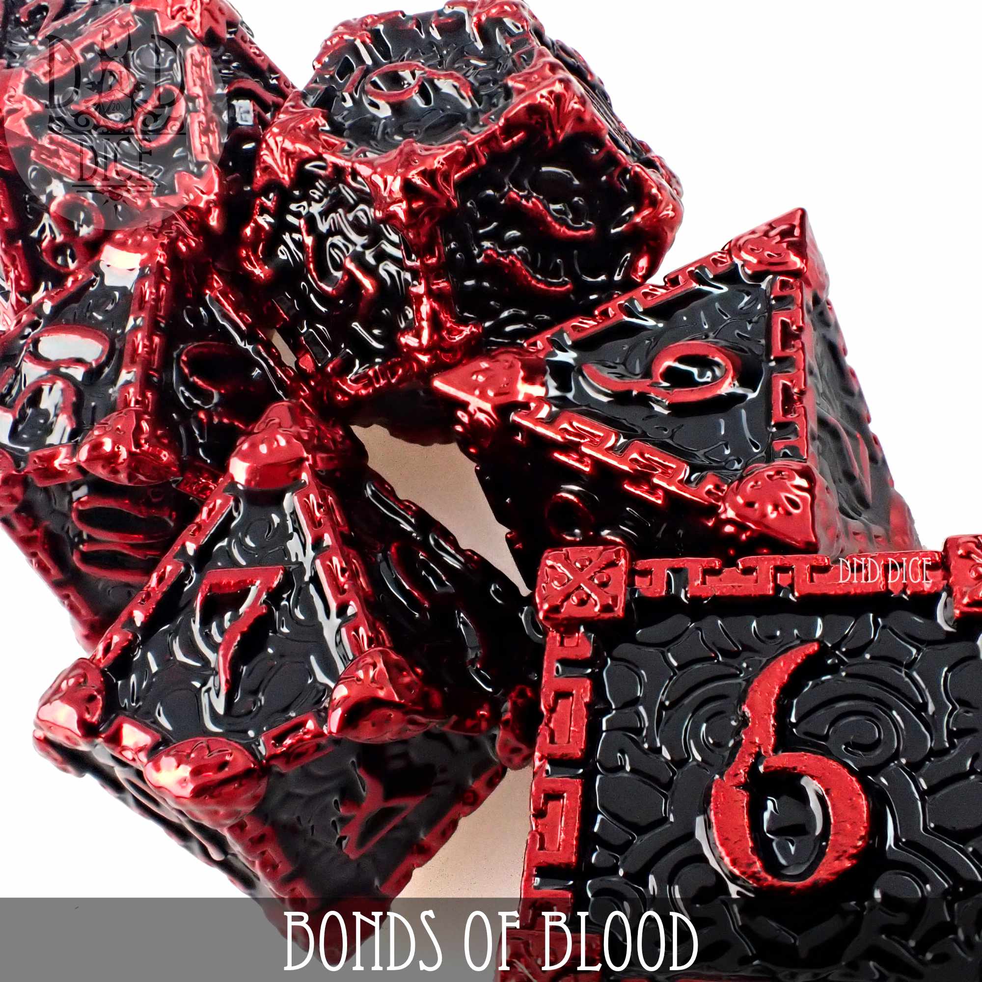 Bonds of Blood Metal Dice Set