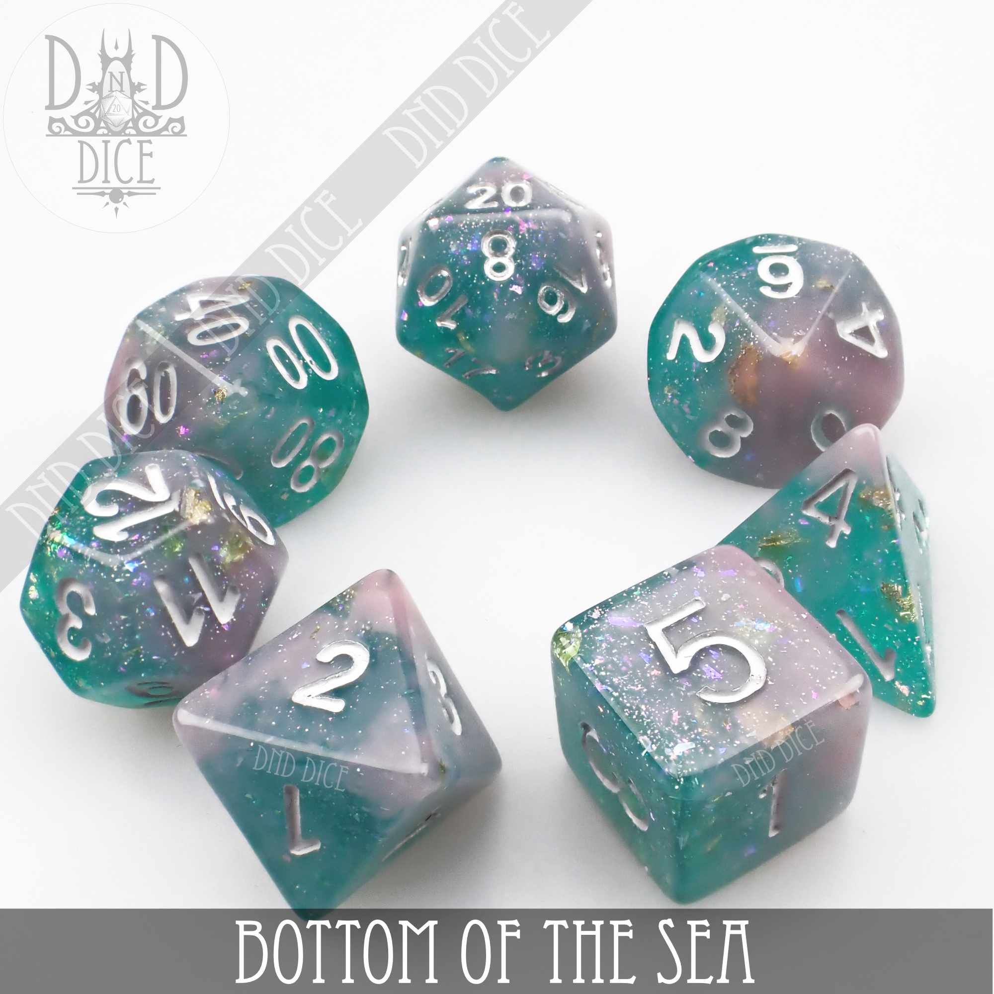 Bottom of the Sea Dice Set