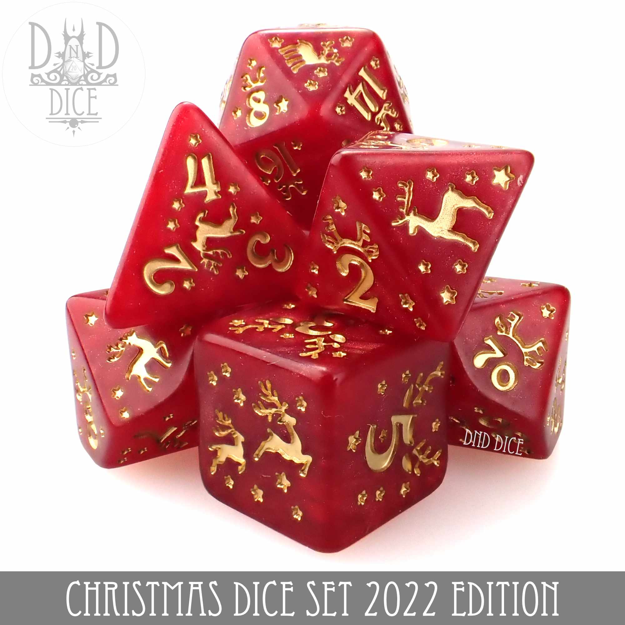 Christmas 2022 Dice Set