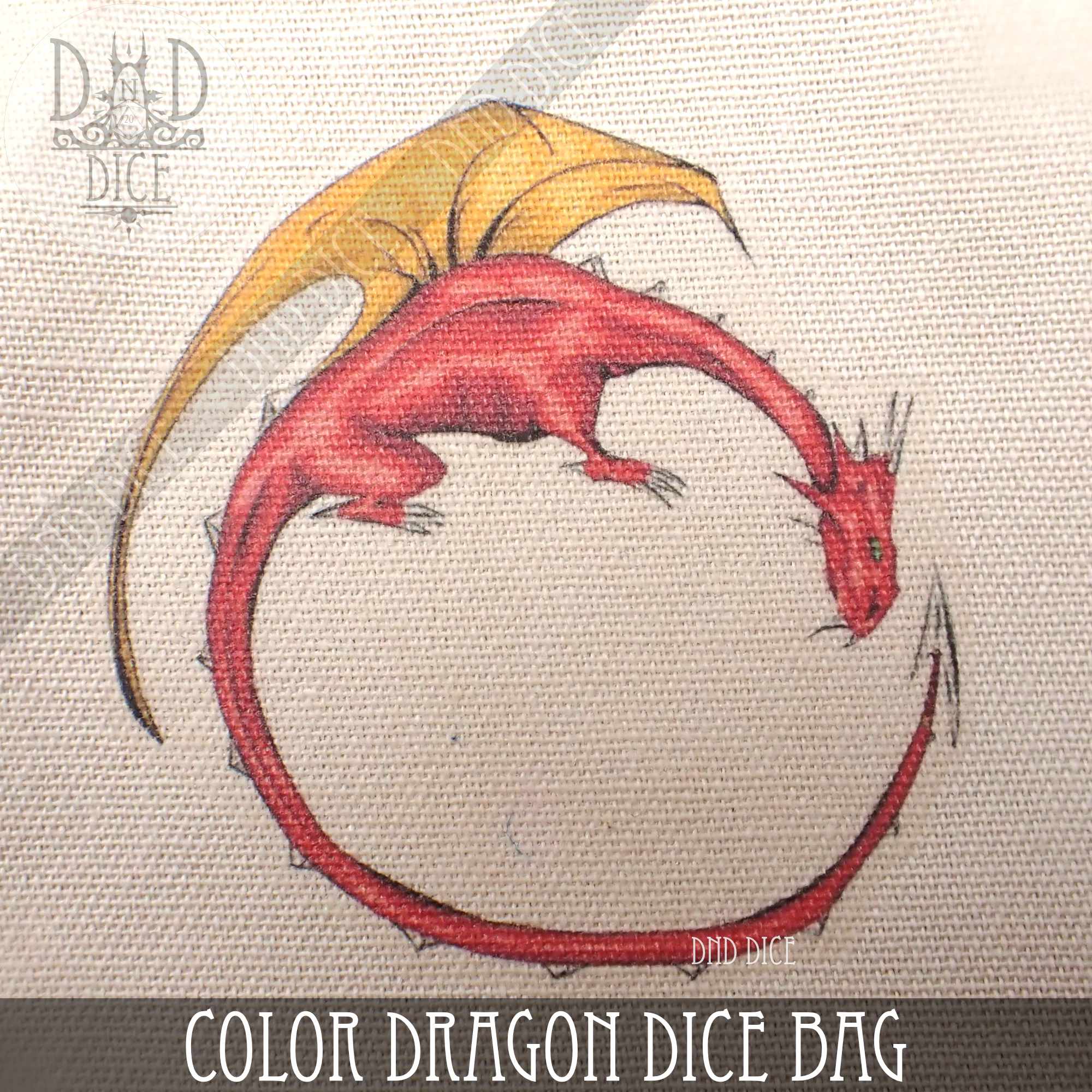 Color Dragon Dice Bag