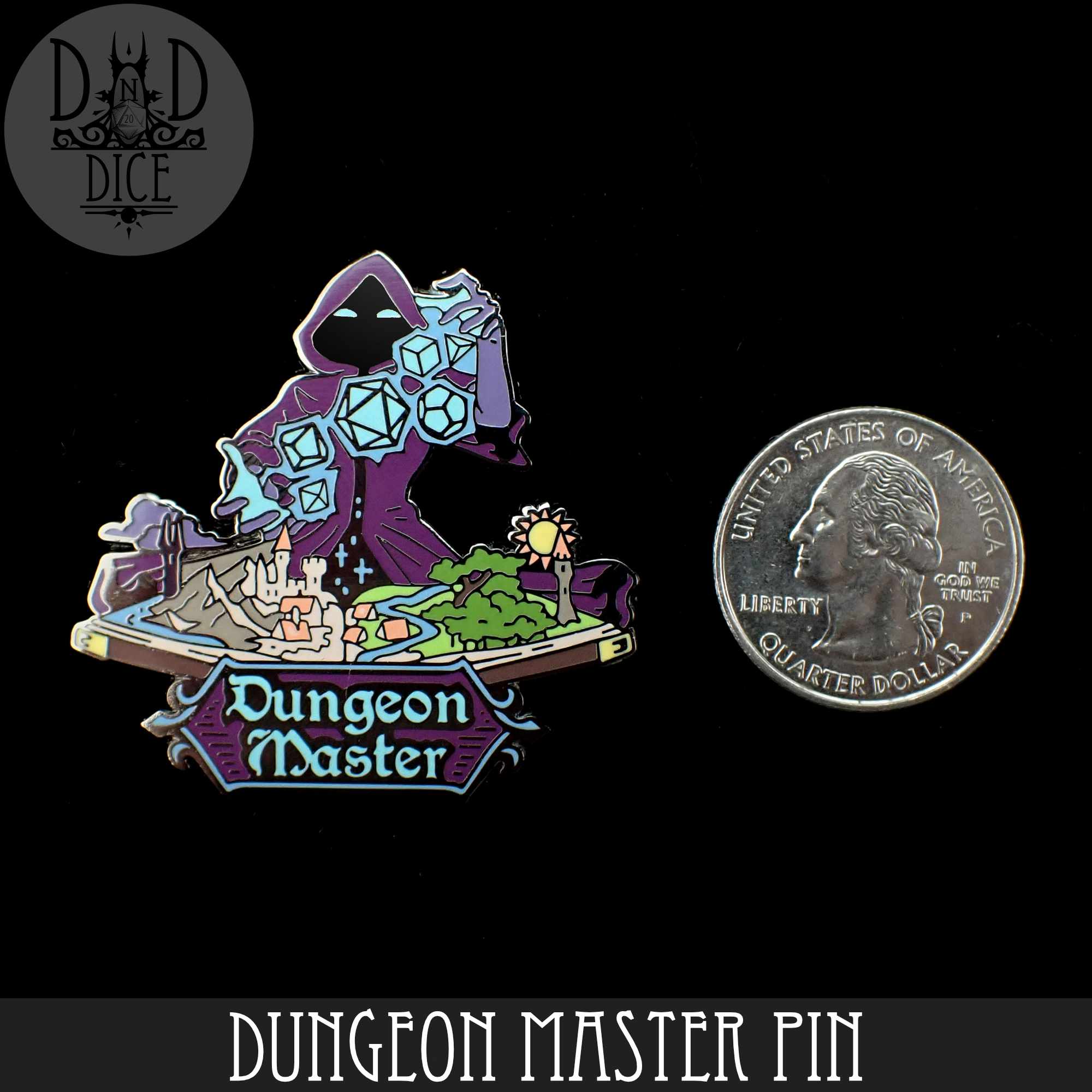 Dungeon Master Enamel Pin