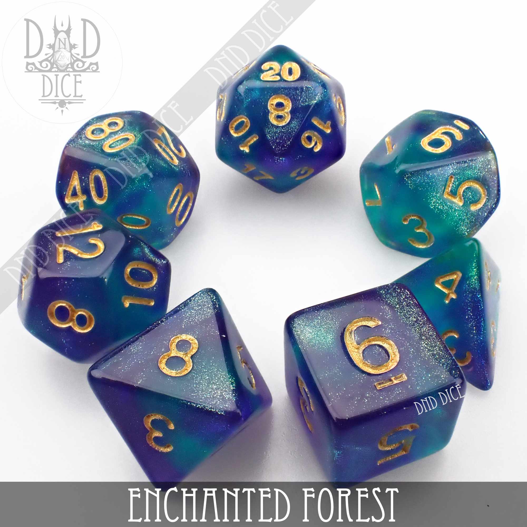 Enchanted Forest Dice Set
