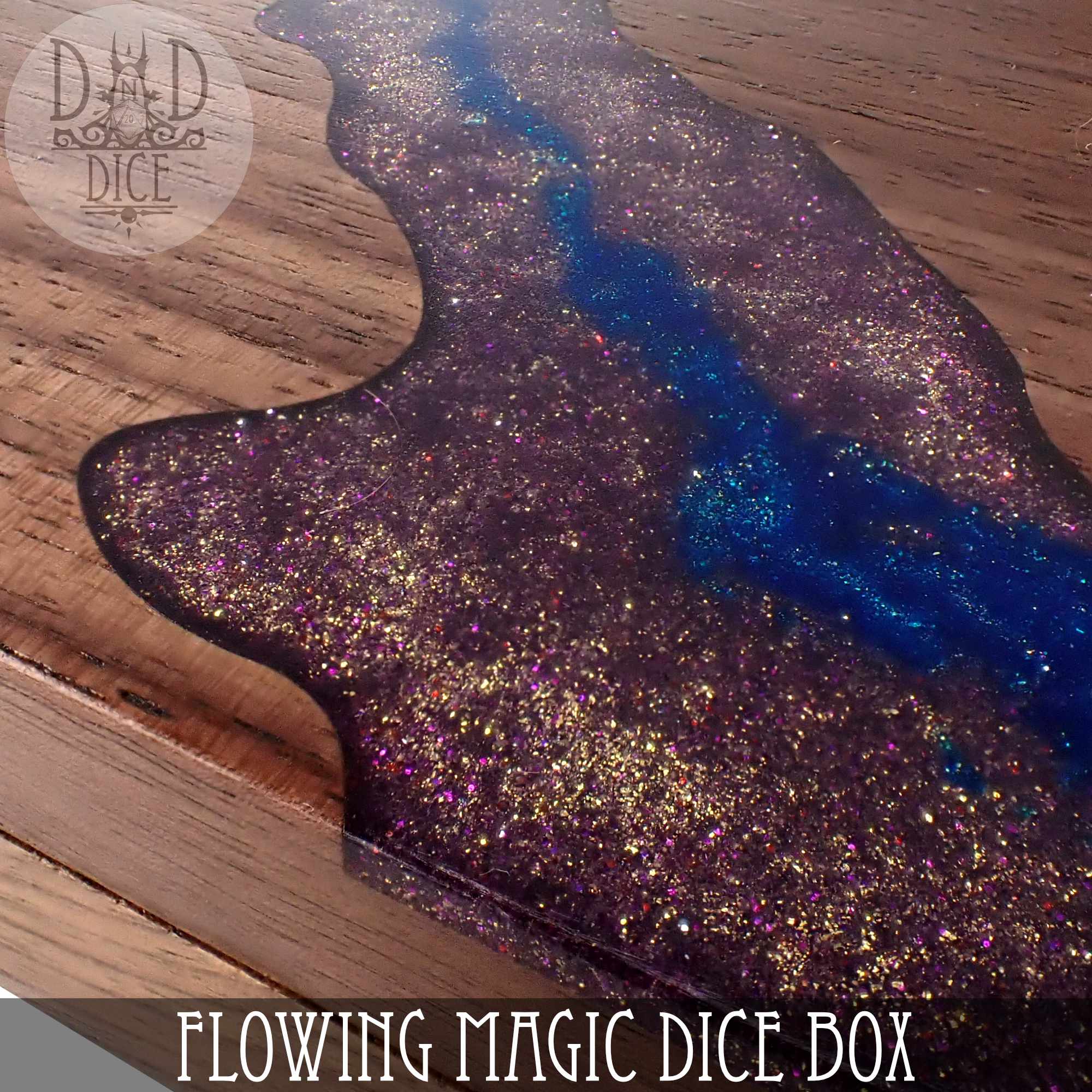 Flowing Magic Dice Box