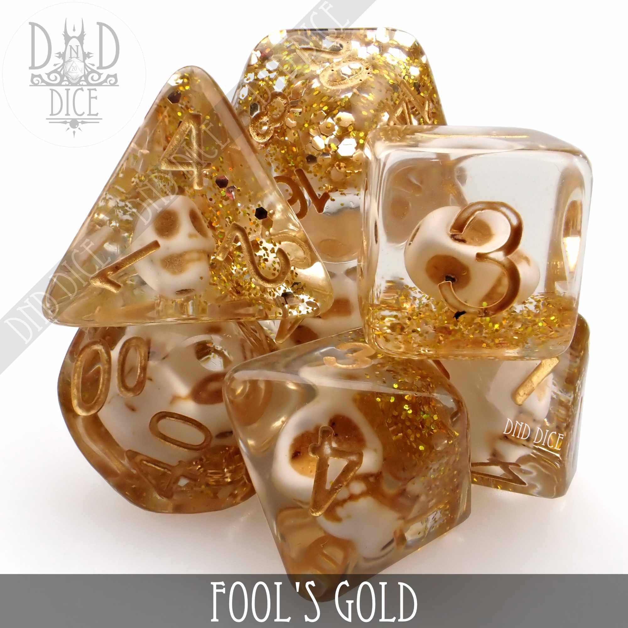 Fool's Gold Dice Set