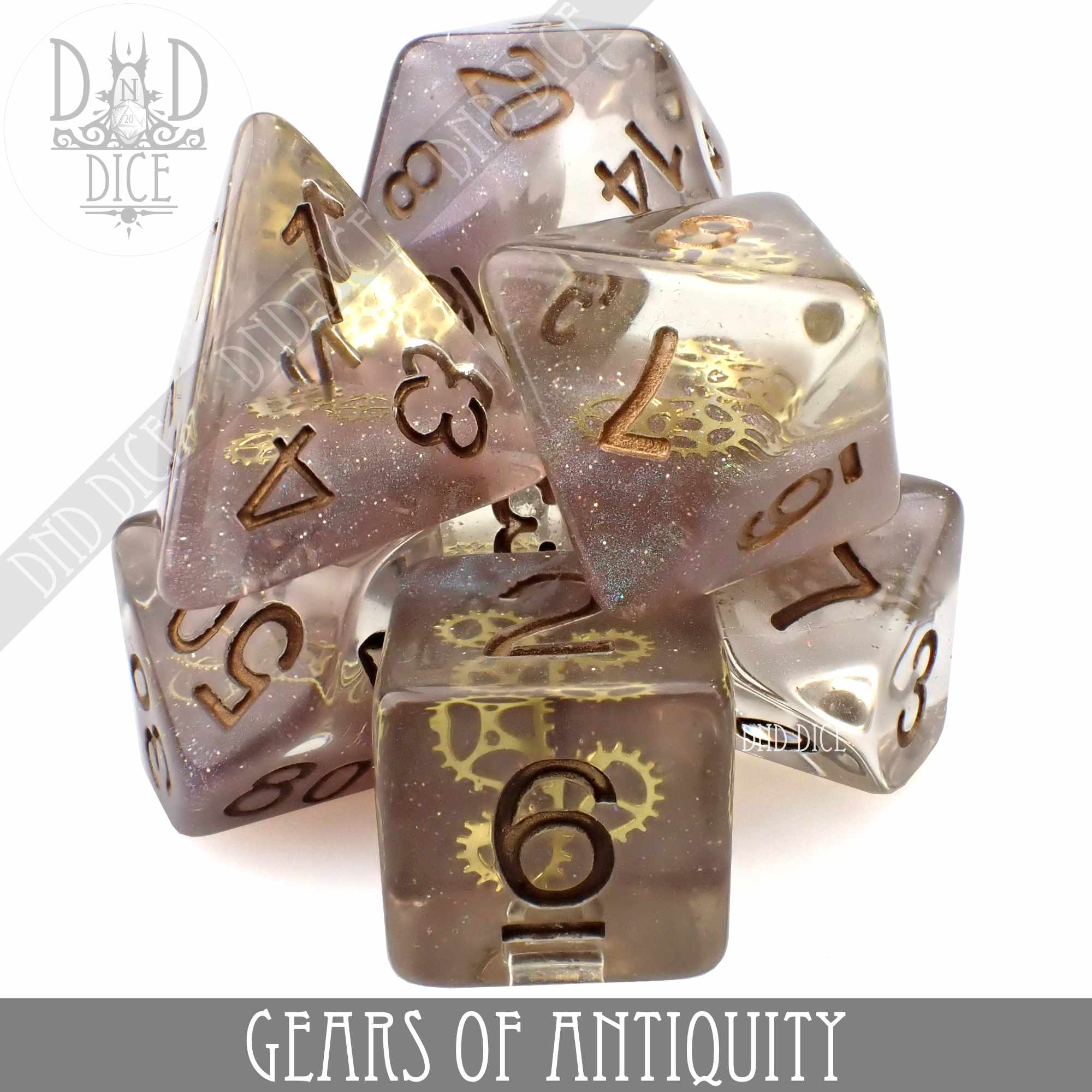 dnd gear Gears of Antiquity Dice Set
