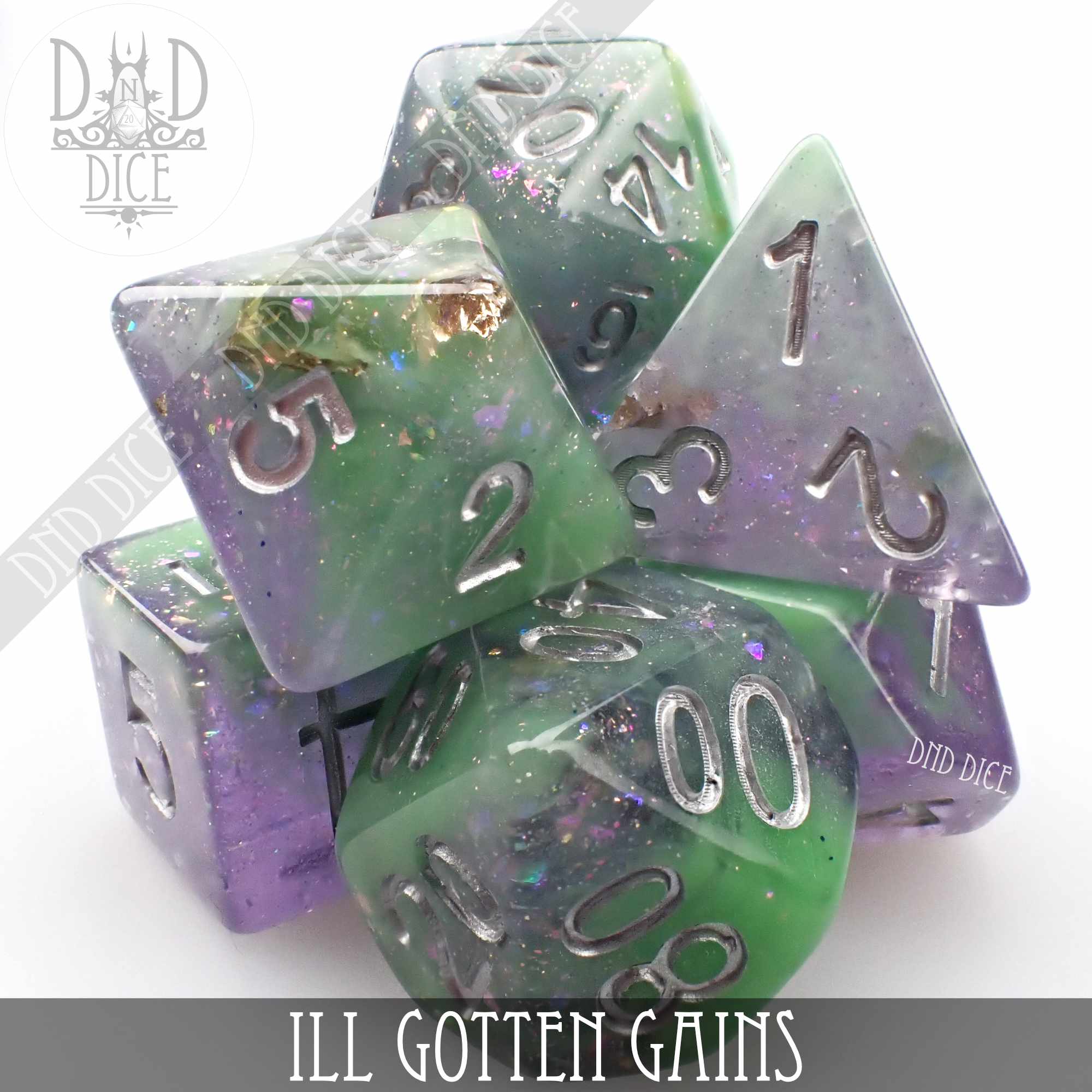 Ill Gotten Gains Dice Set