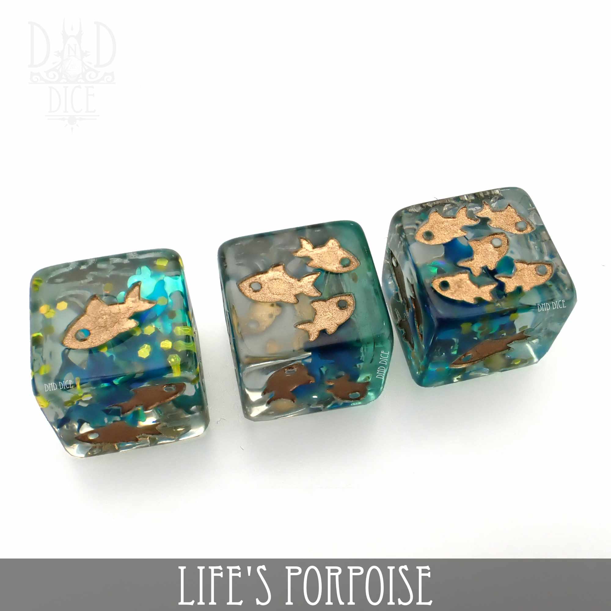 Life's Porpoise 11 Dice Set