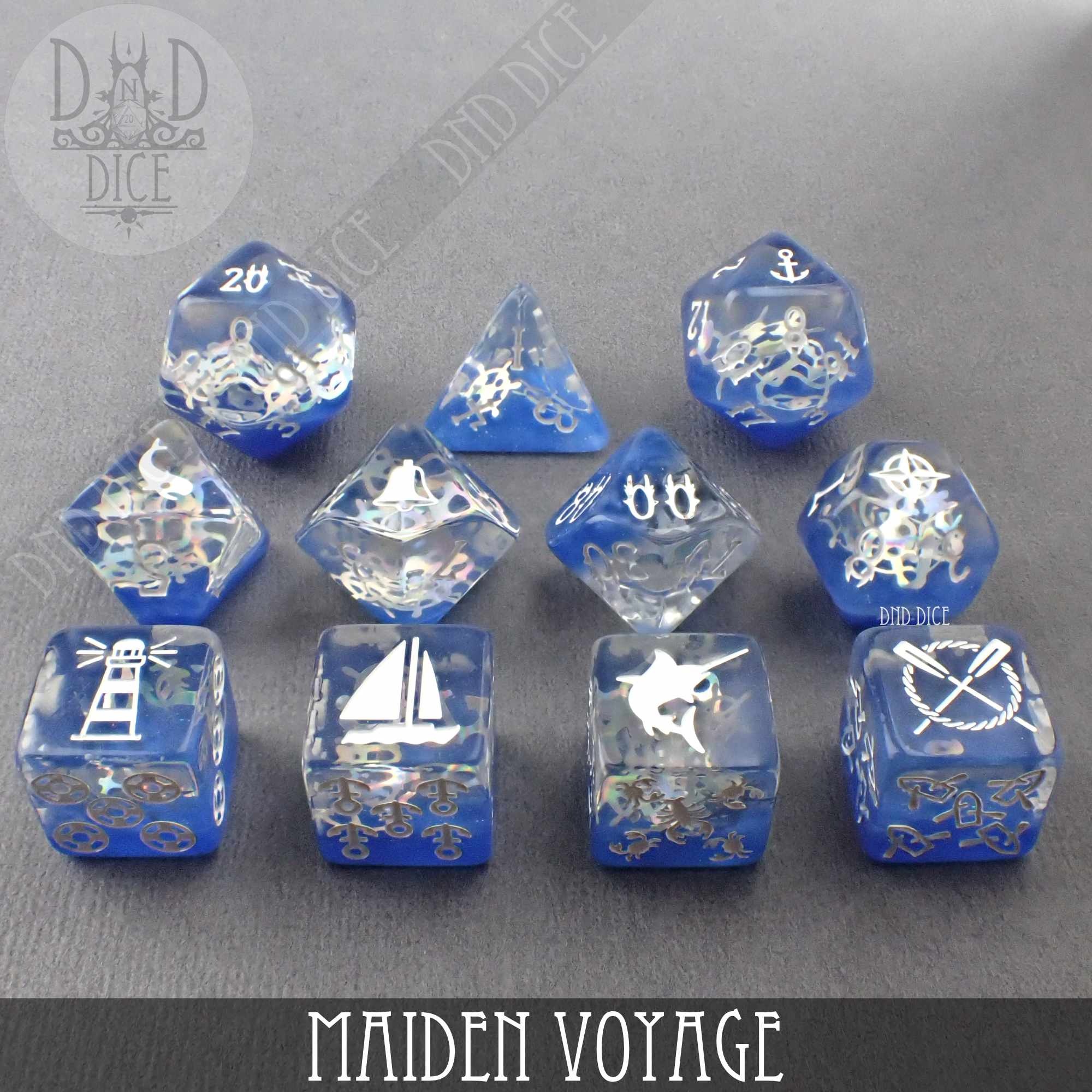 Maiden Voyage 11 Dice Set