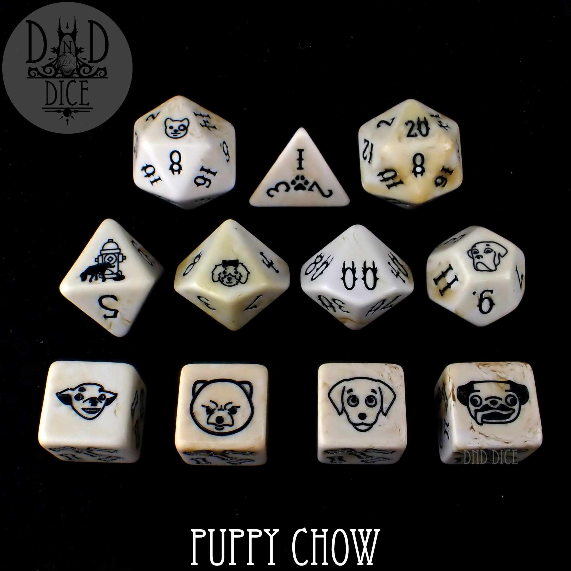 Puppy Chow 11 Dice Set