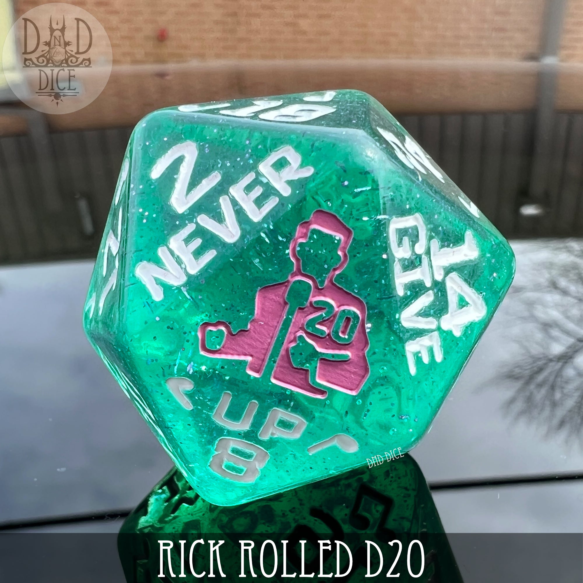 RICK ROLLED DICE SET by RKE3 - EMEXUID, Download free STL model