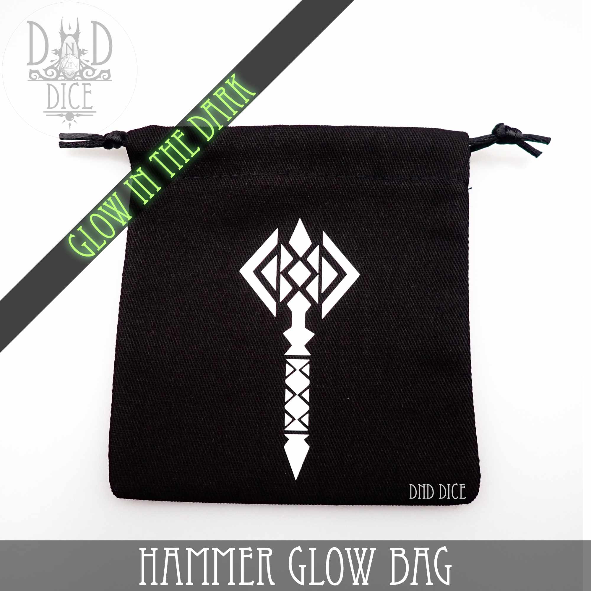 Hammer Glow In The Dark Dice Bag