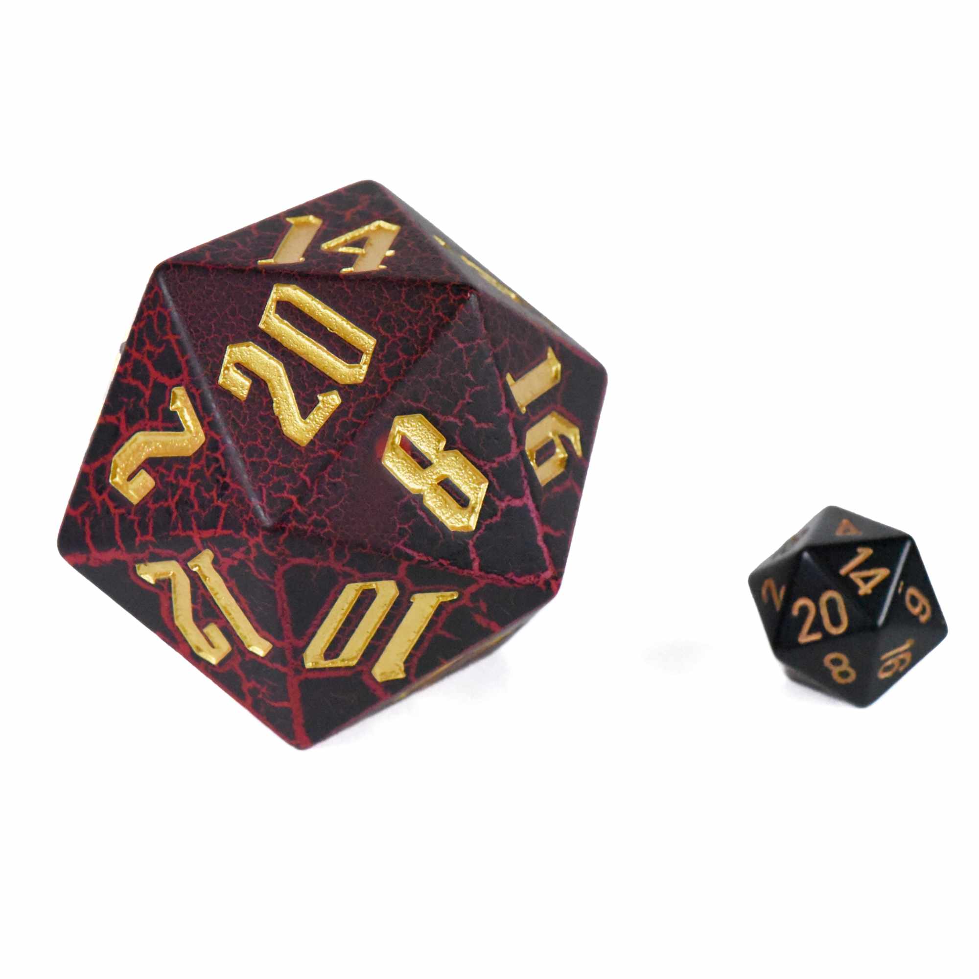 55mm D20 - Gold Salamander
