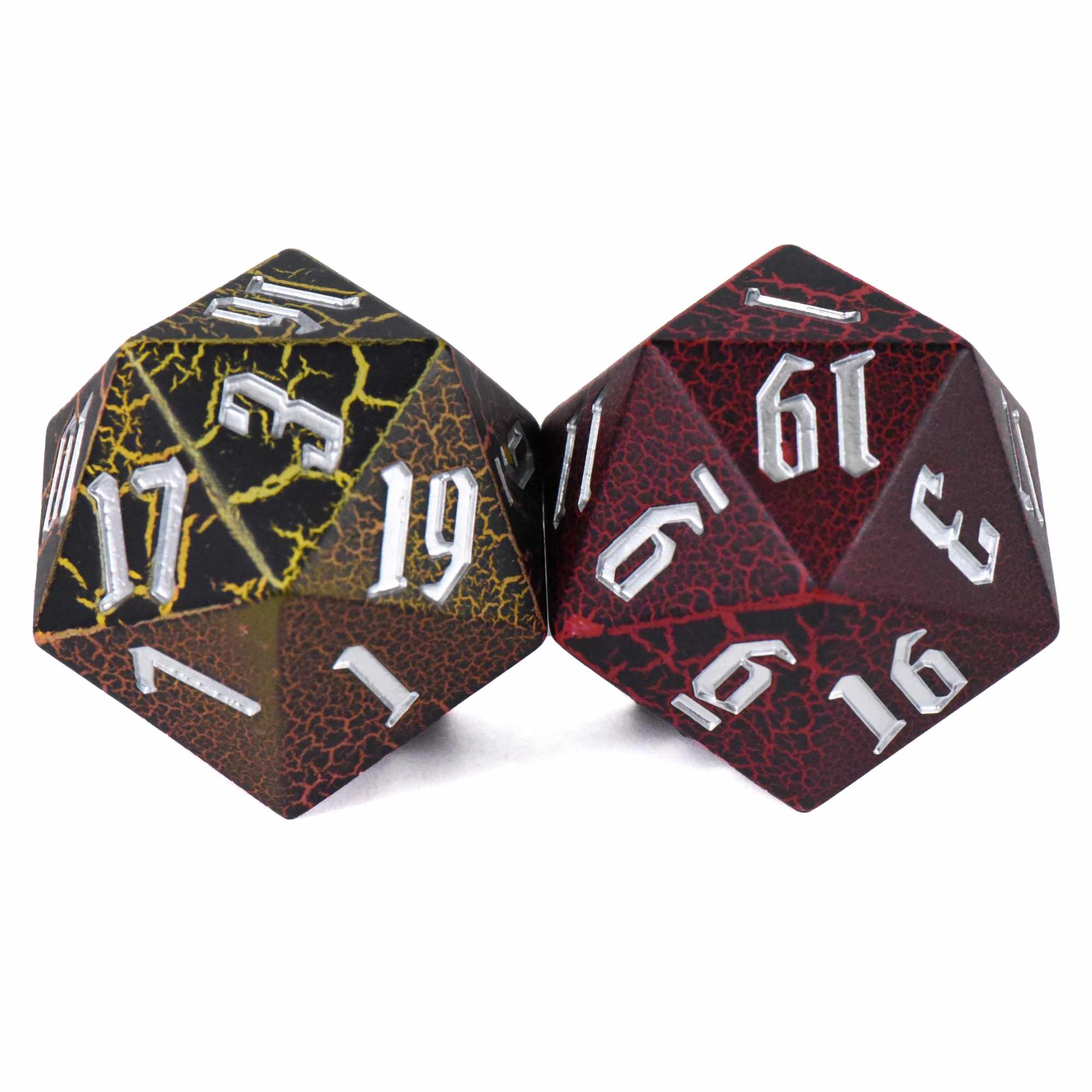 55mm D20 - Silver Salamander