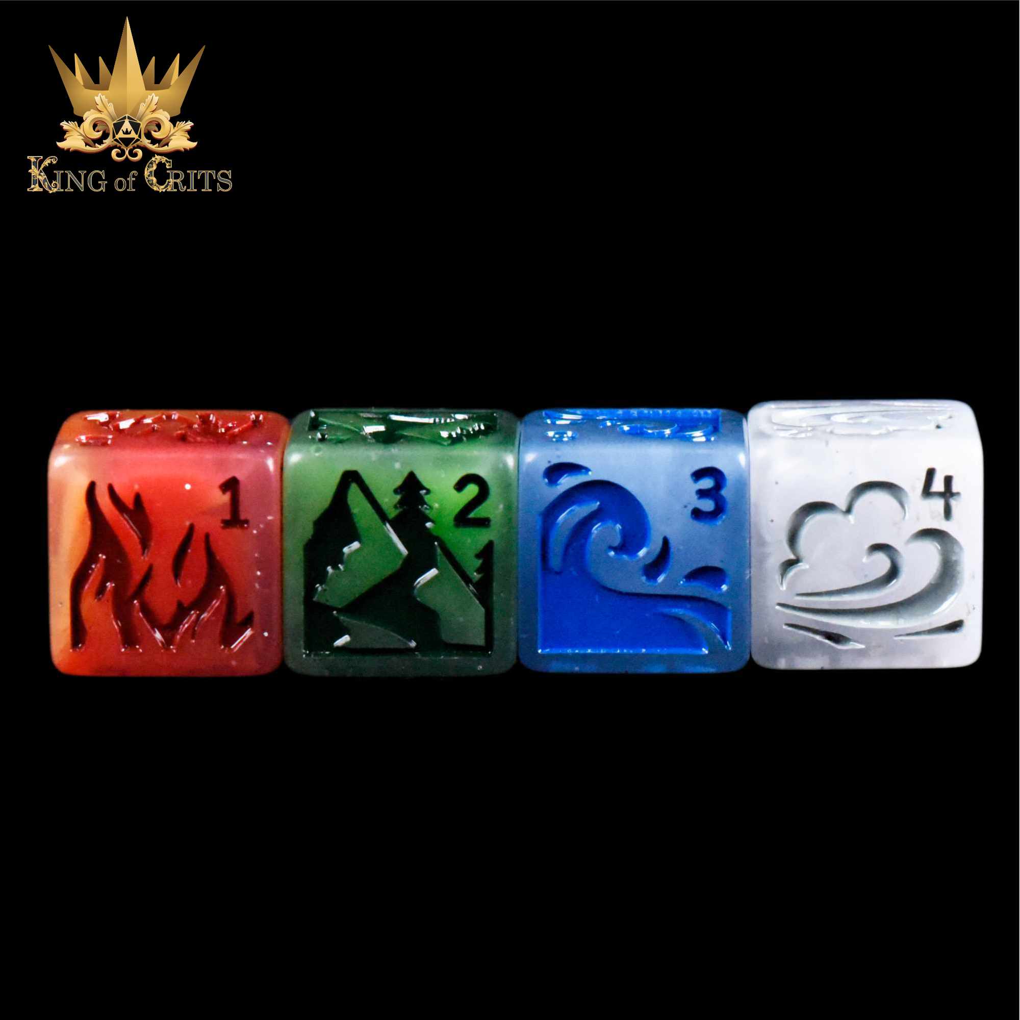 Forces of Nature 4D6 Dice Set