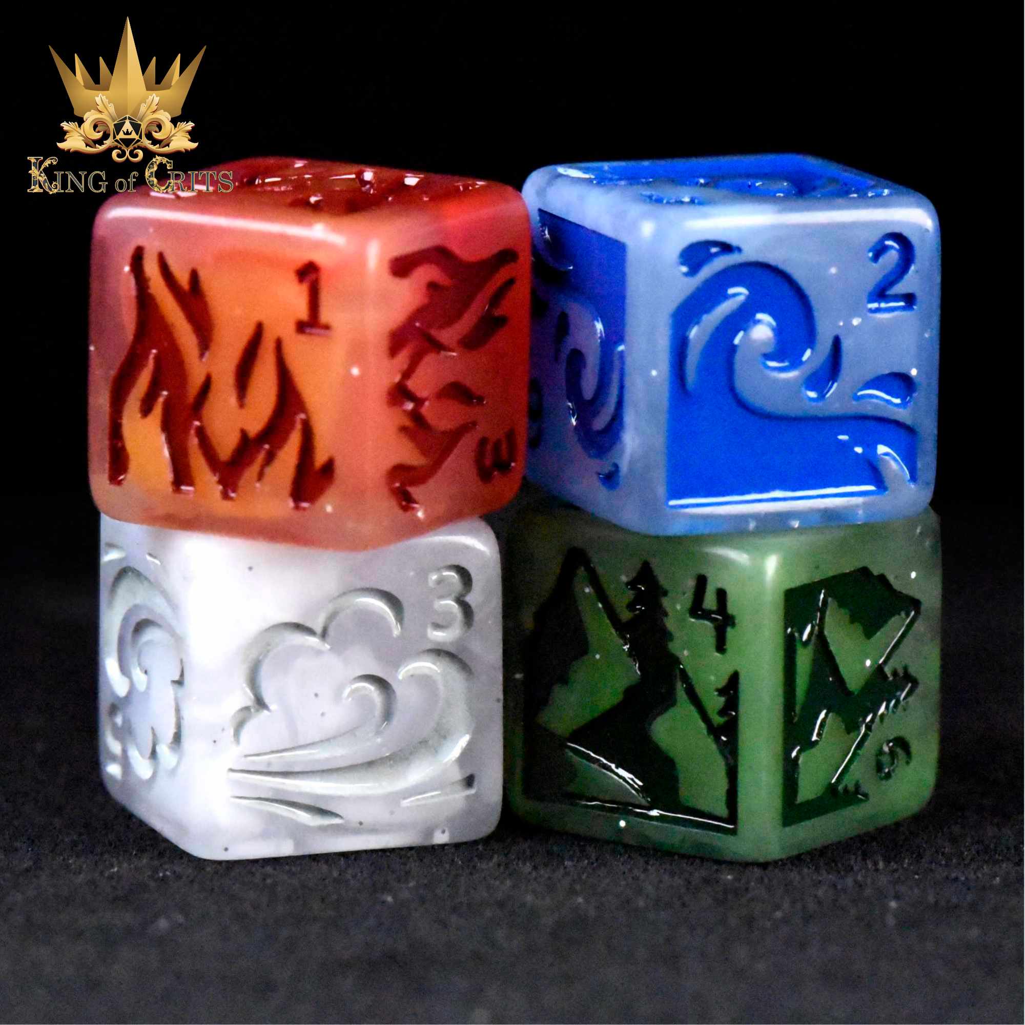 Forces of Nature 4D6 Dice Set