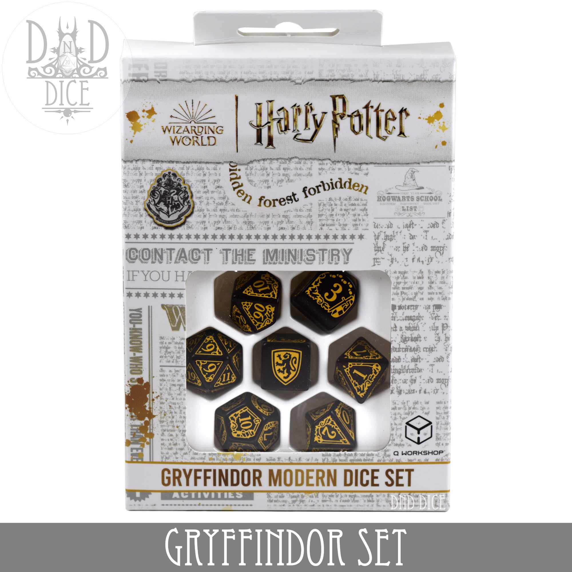 Harry Potter - Gryffindor Dice Set