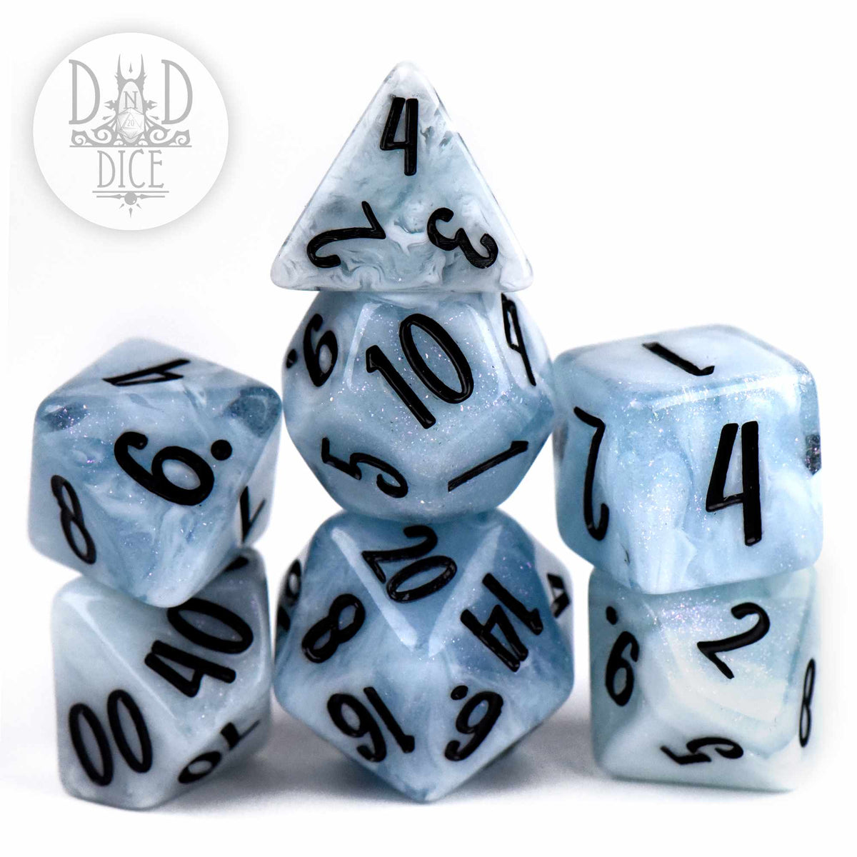 Nimbus Cloud Dice Set