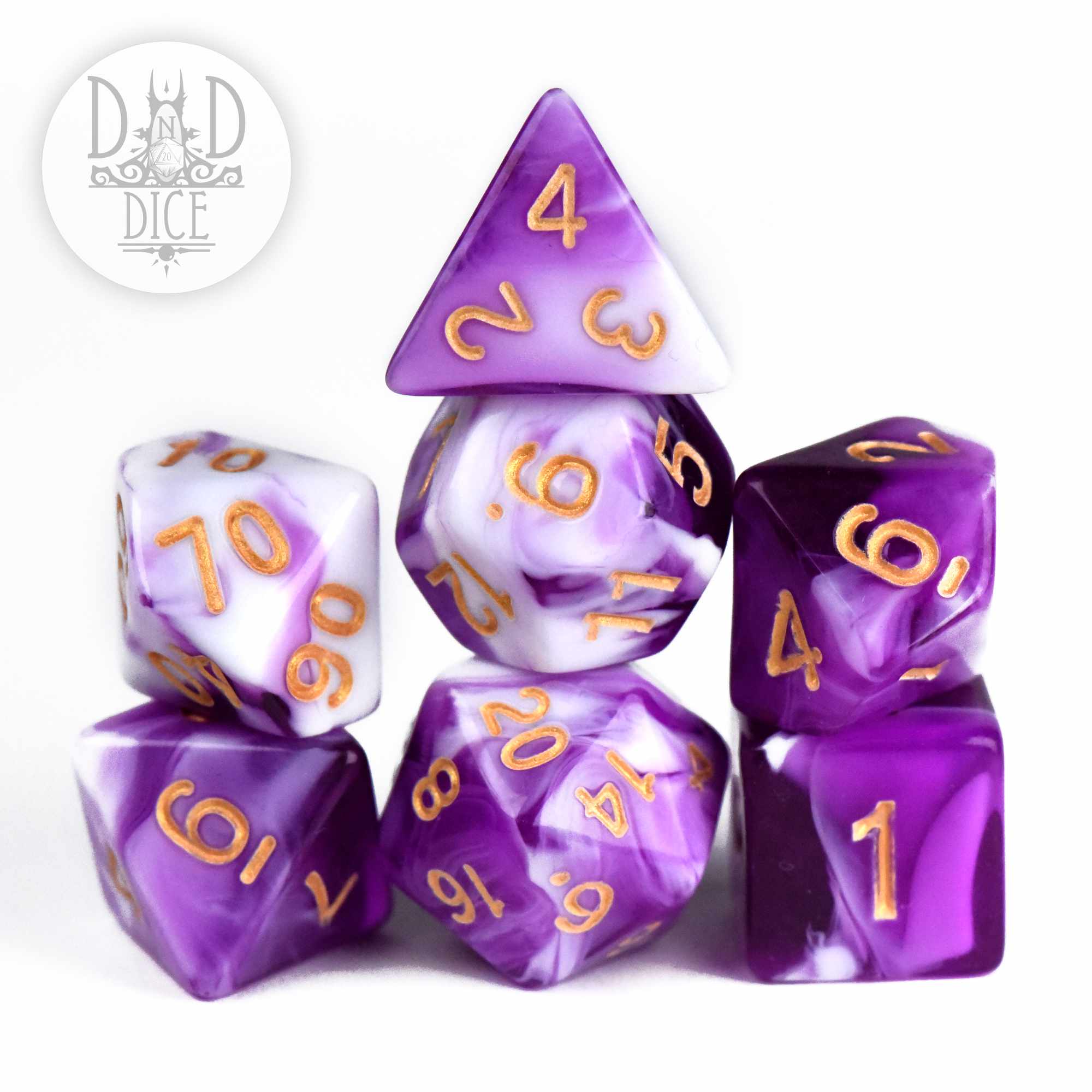 Berries and Cream Dice Set (Black Friday)