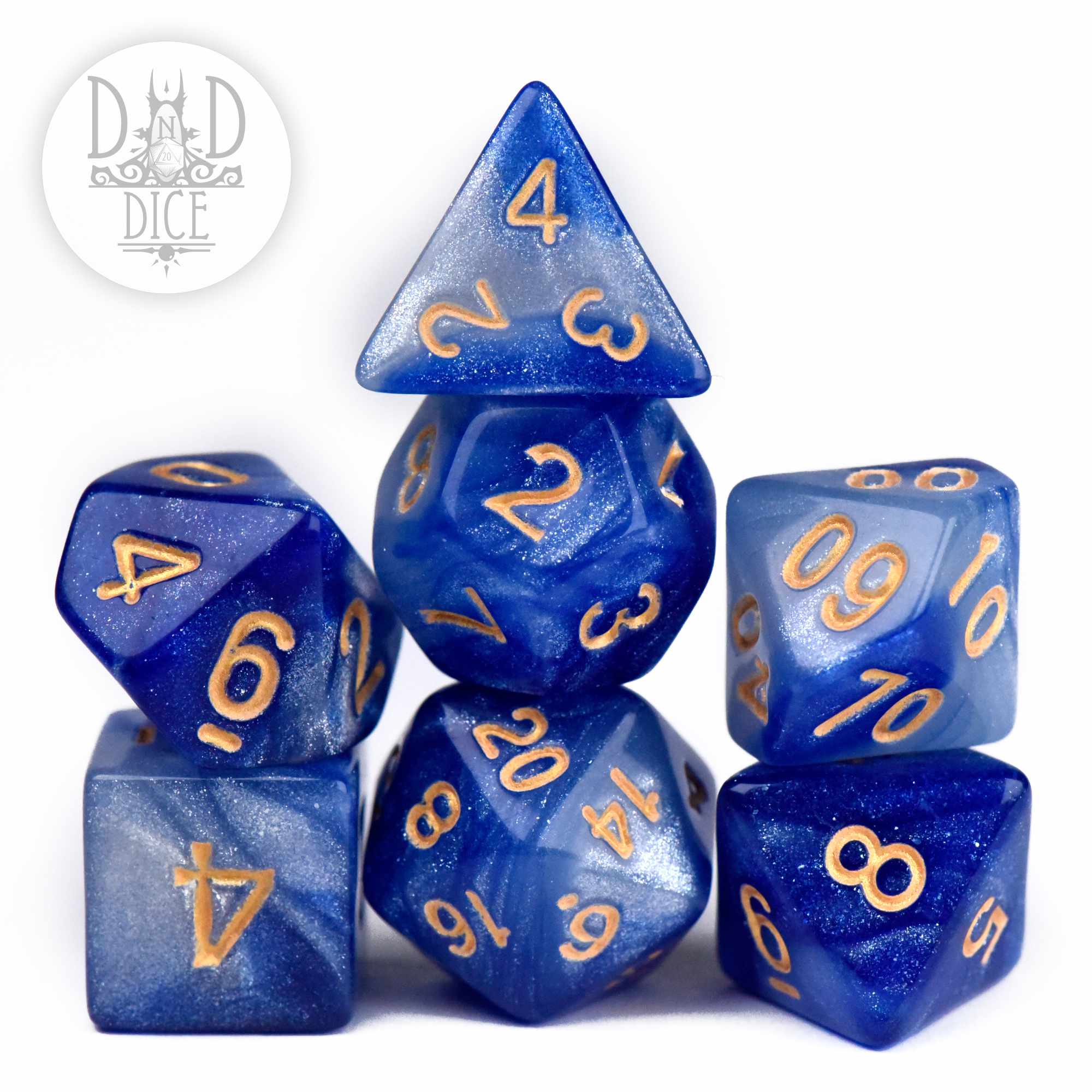 Glimmering Stream Dice Set (Black Friday)