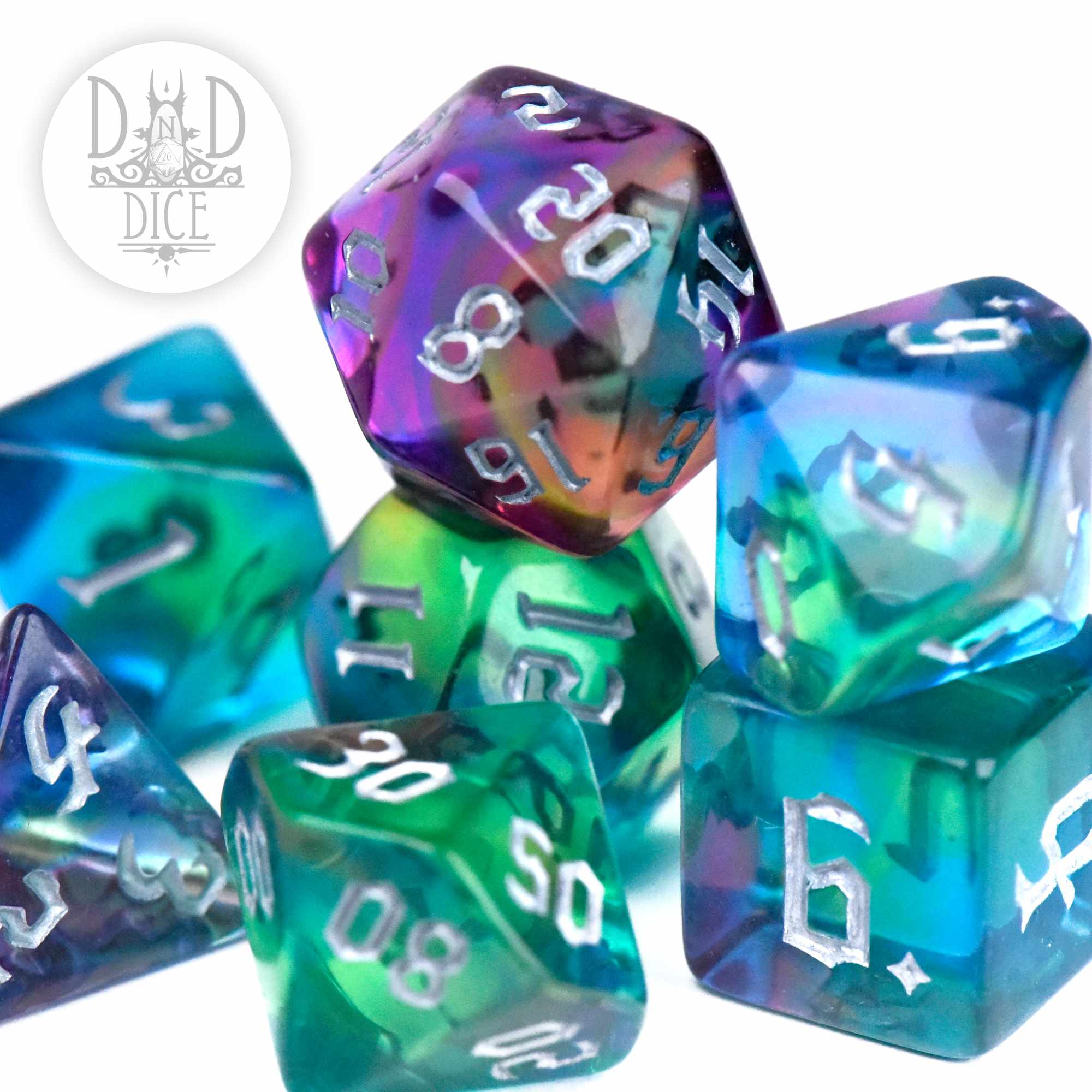 Alluring Aurora Dice Set (Black Friday)