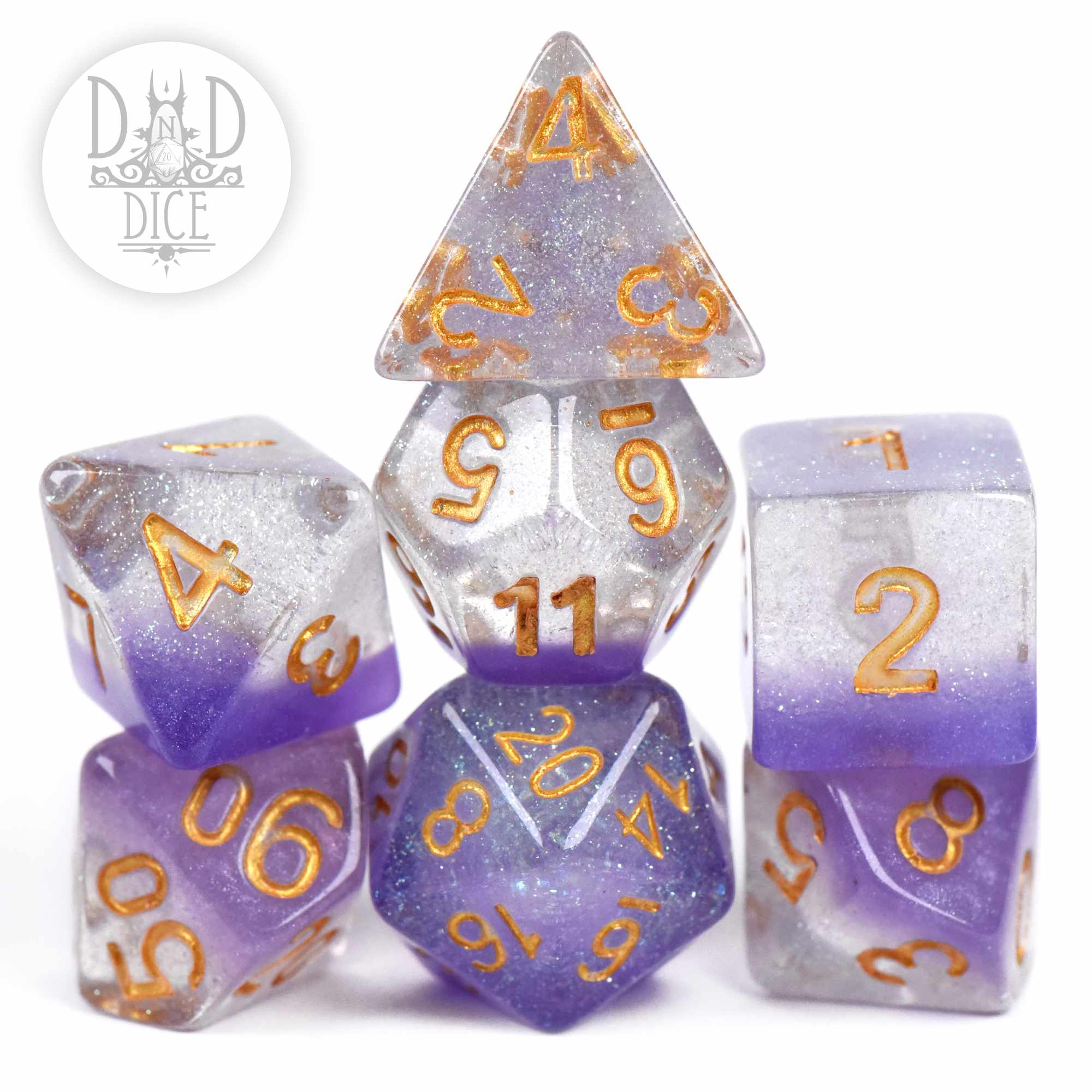 Purple Fizz Dice Set (Black Friday)