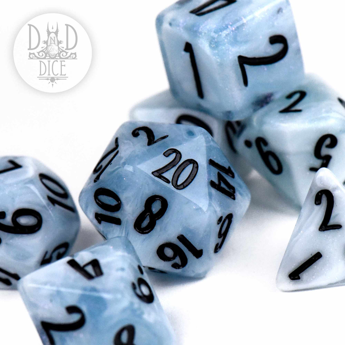 Nimbus Cloud Dice Set