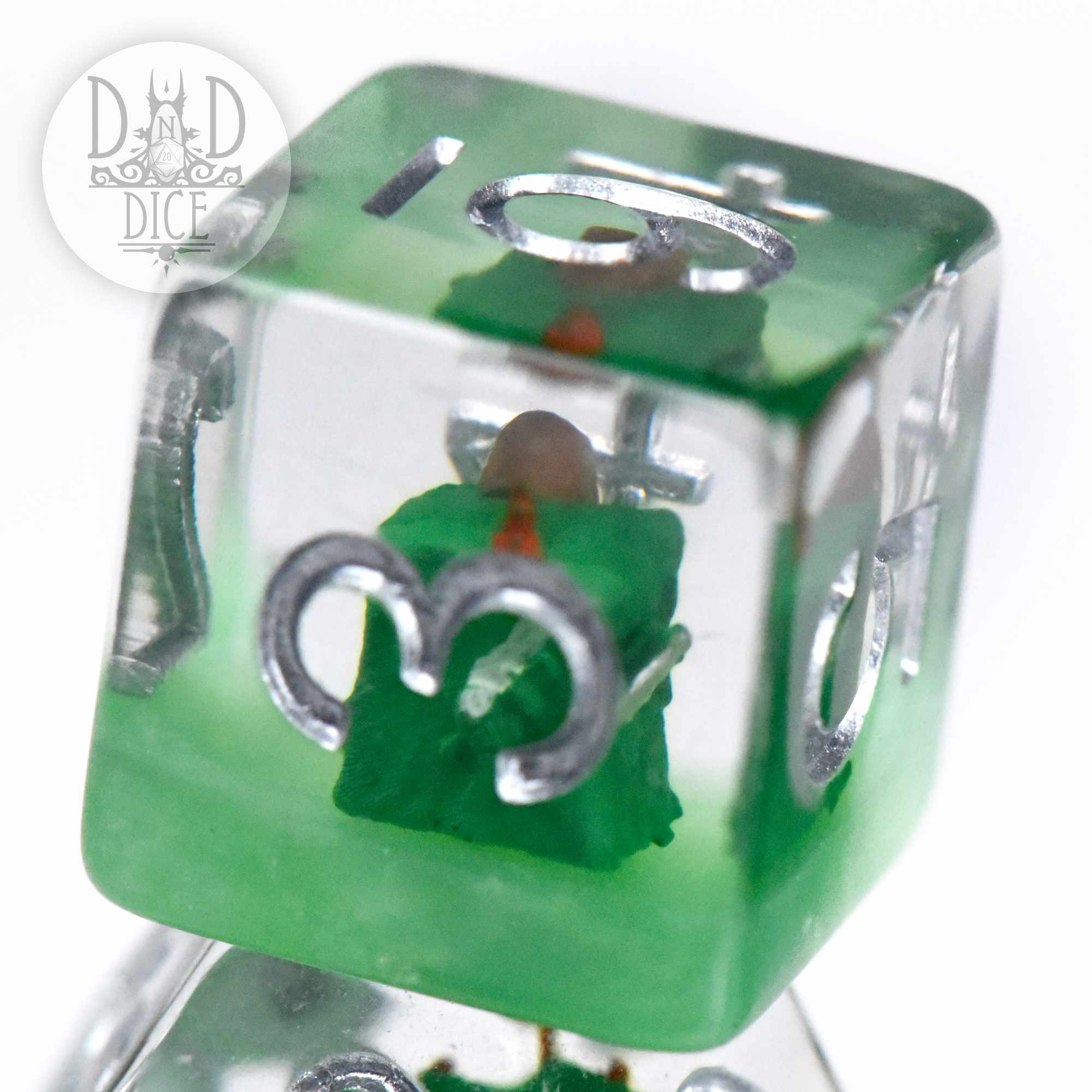 Gelatinous Cube Dice Set