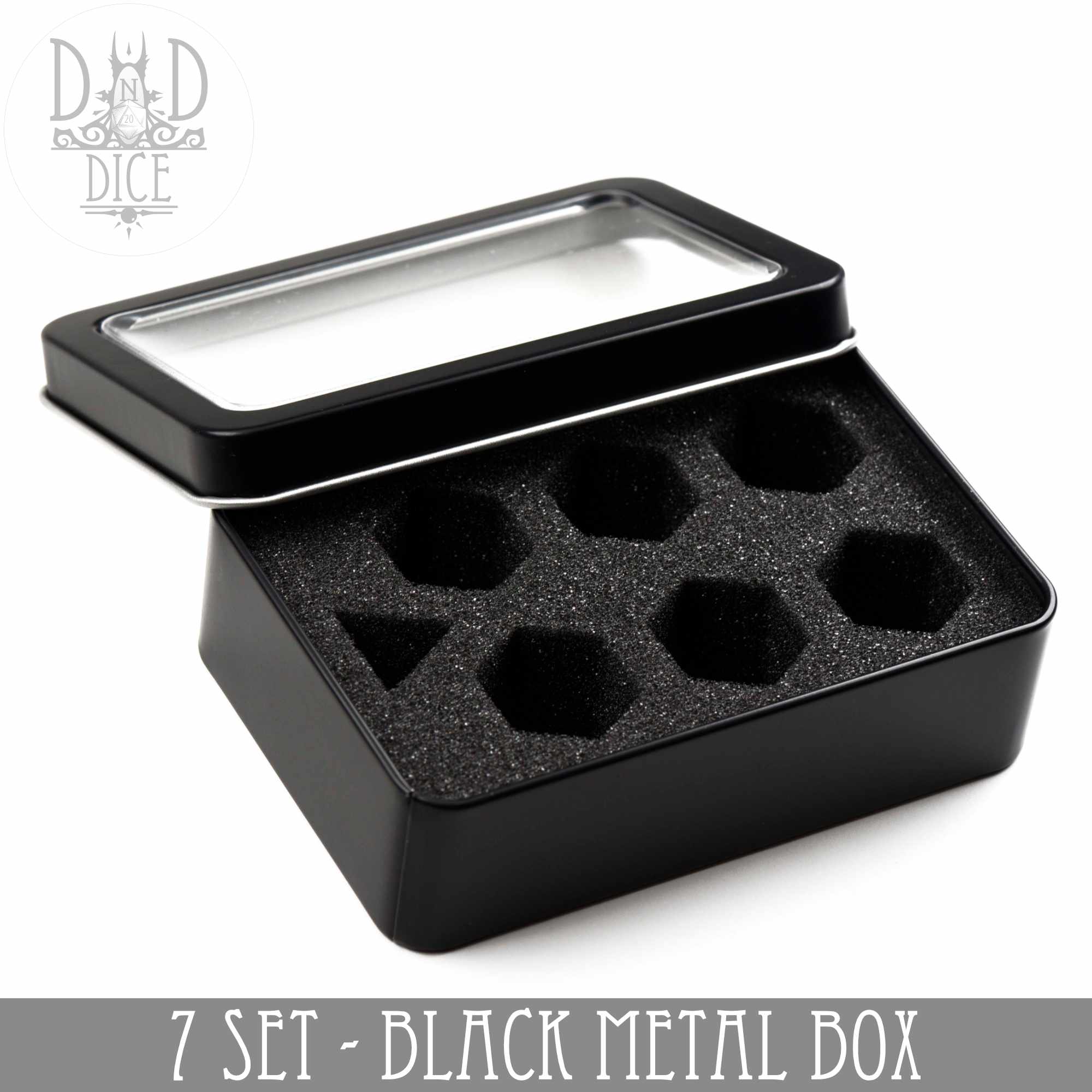 Metal Gift Box - 7 Dice Set