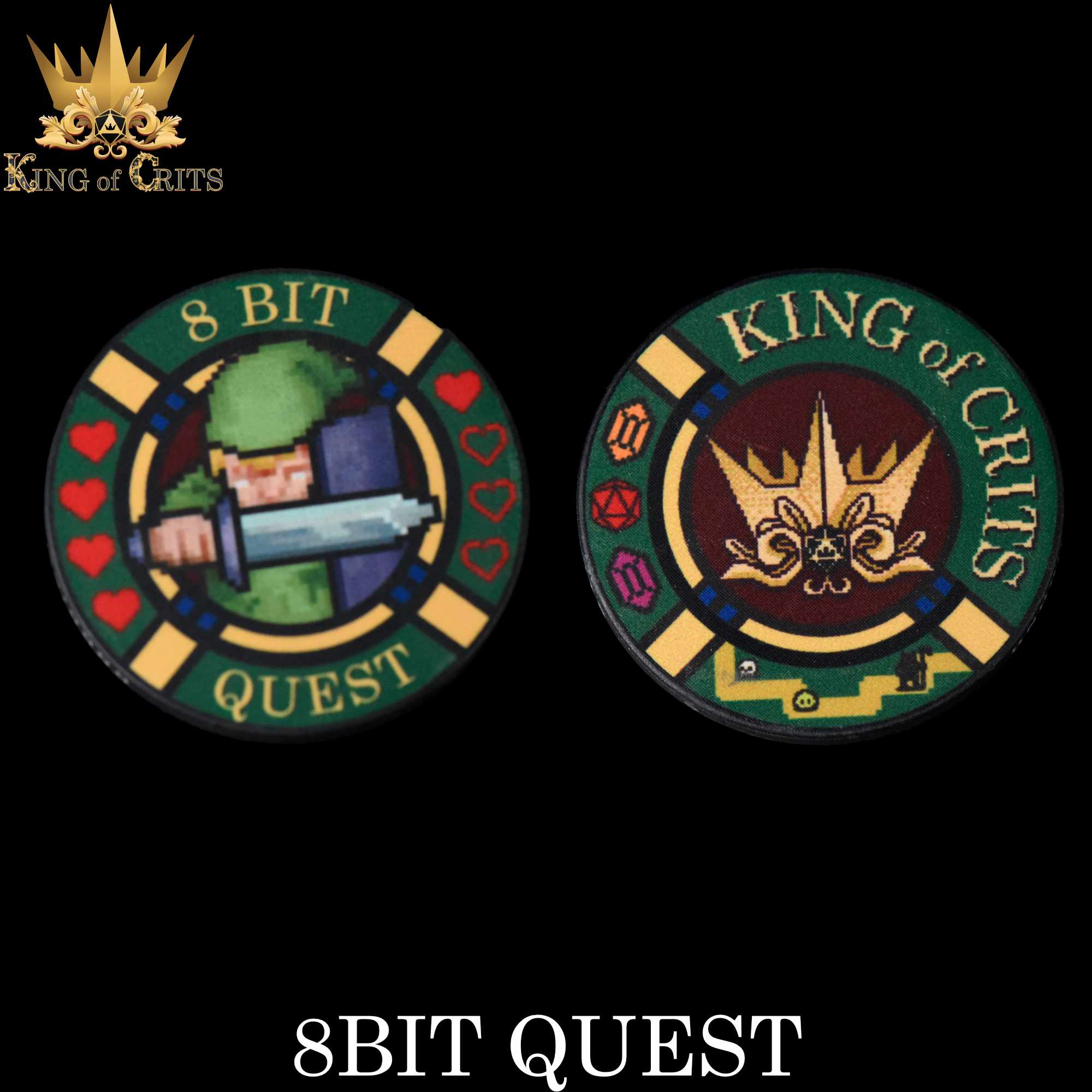 8BIT Quest 11 Dice Set