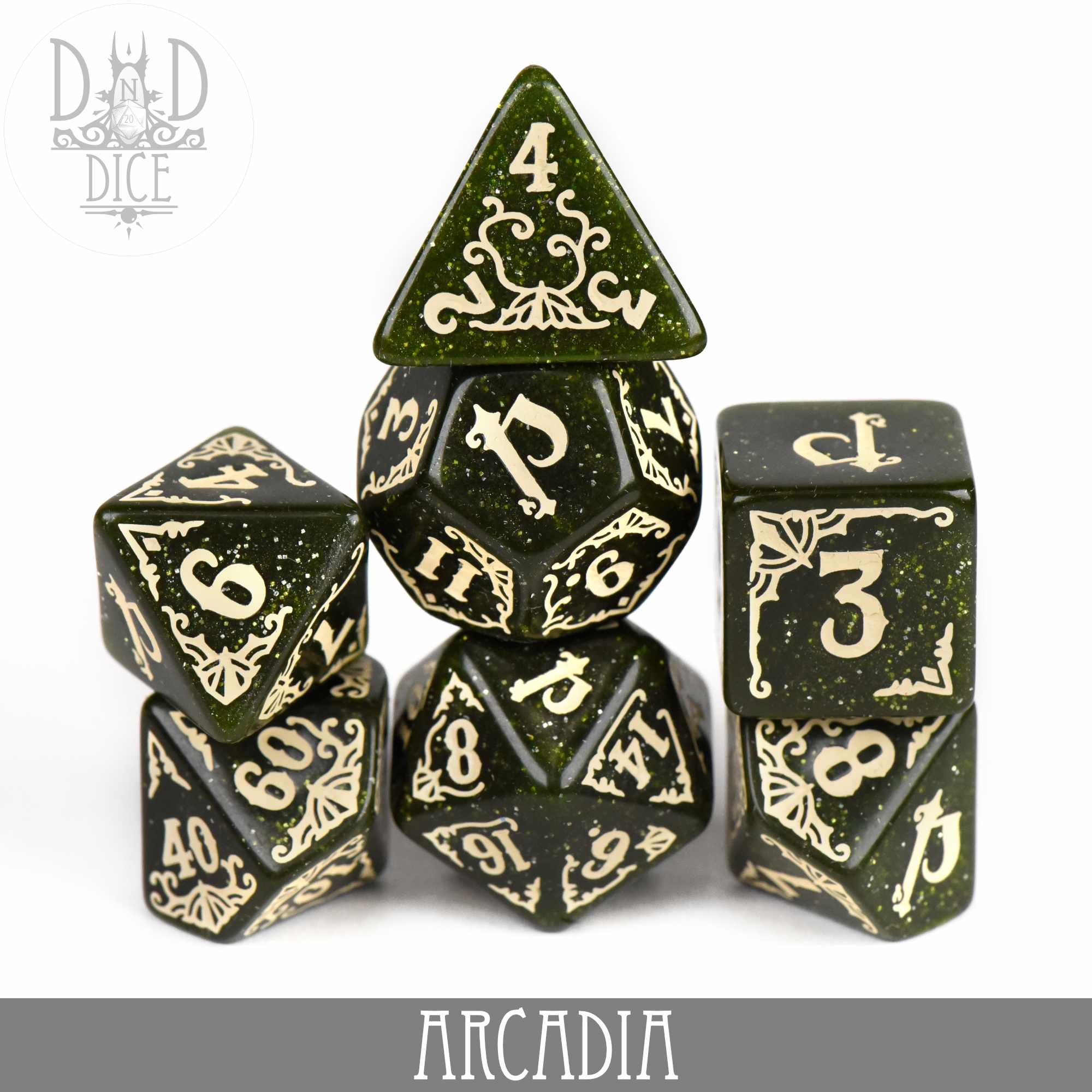 Pathfinder Dice Set: Arcadia