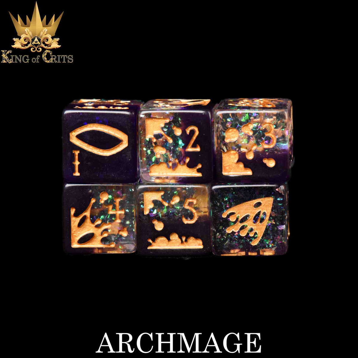 Archmage Set Archmage 11 Dice Set