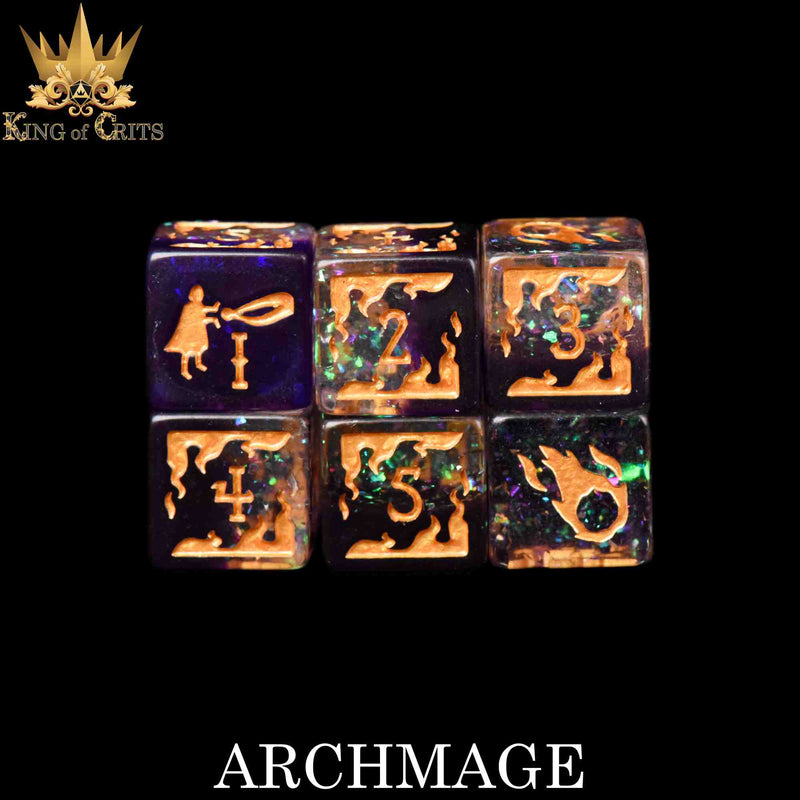 Archmage Set Archmage 11 Dice Set